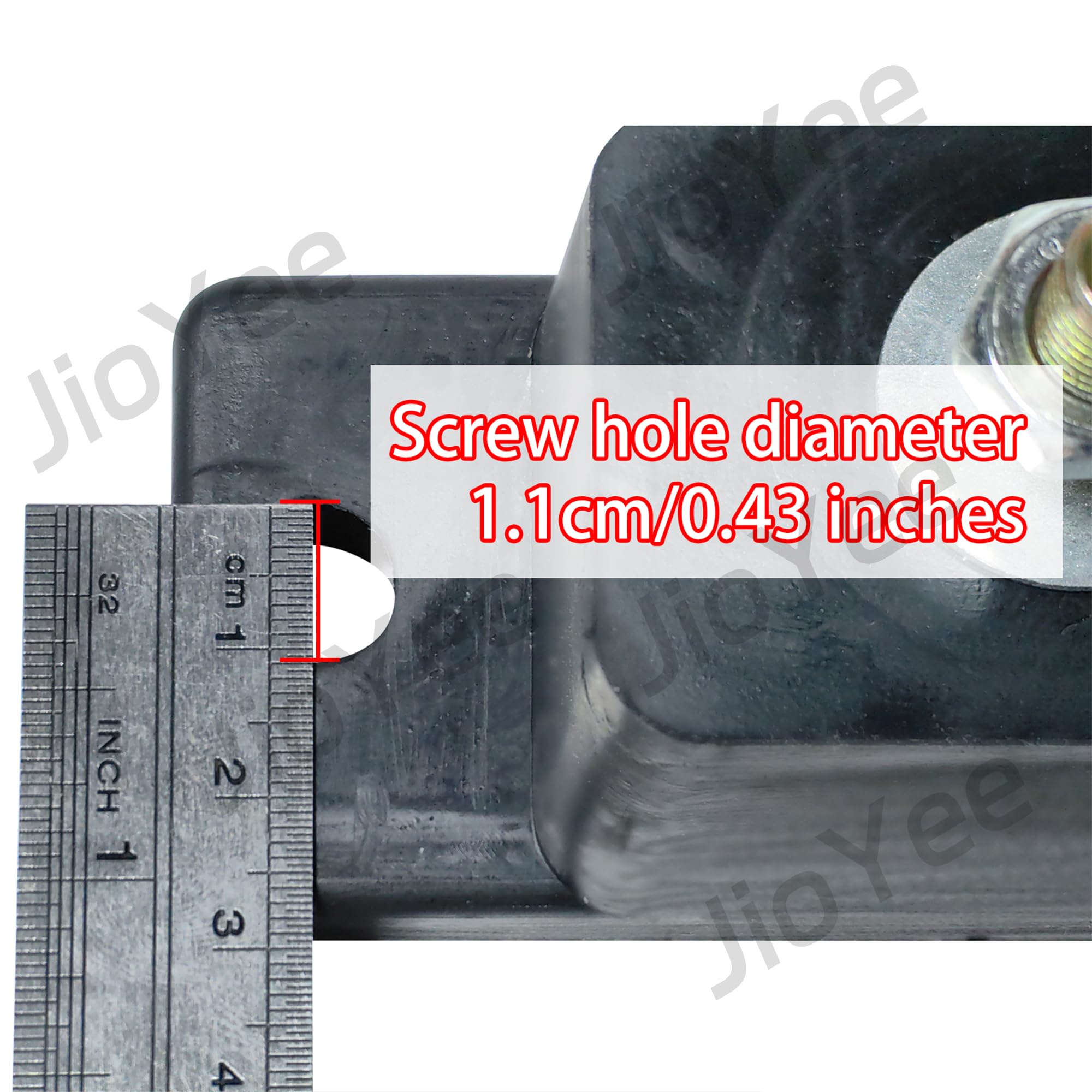 Heavy Duty Air Conditioner Bracket with Vibration Dampening - 4 Pack Shock Absorber Mounts for AC Compressor & Condenser Units - Reduces Noise & Vibration for Home & Commercial HVAC Systems