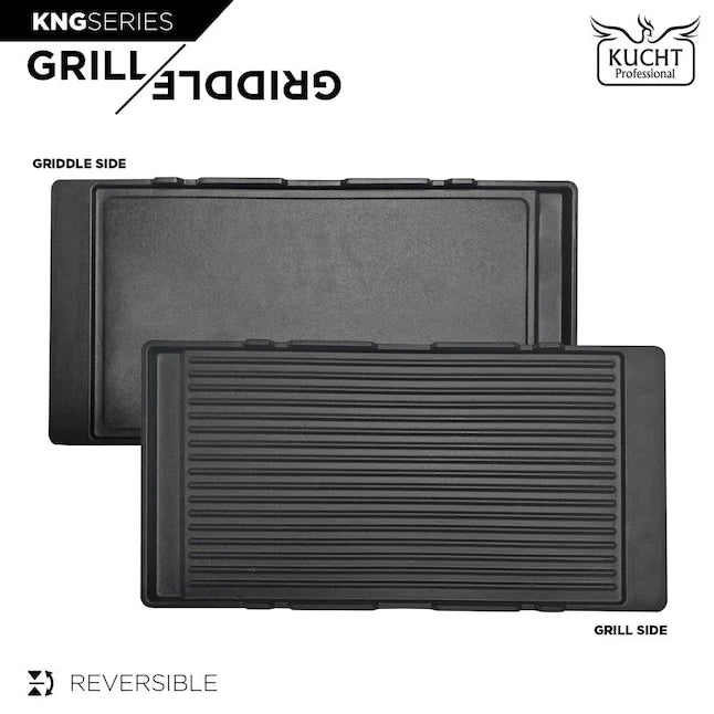 Kucht 36-Inch Pro Style Dual Fuel Range - KDF362 OG | Professional Gas & Electric Stove for Home Chefs | Perfect for Gourmet Cooking & Large Family Meals