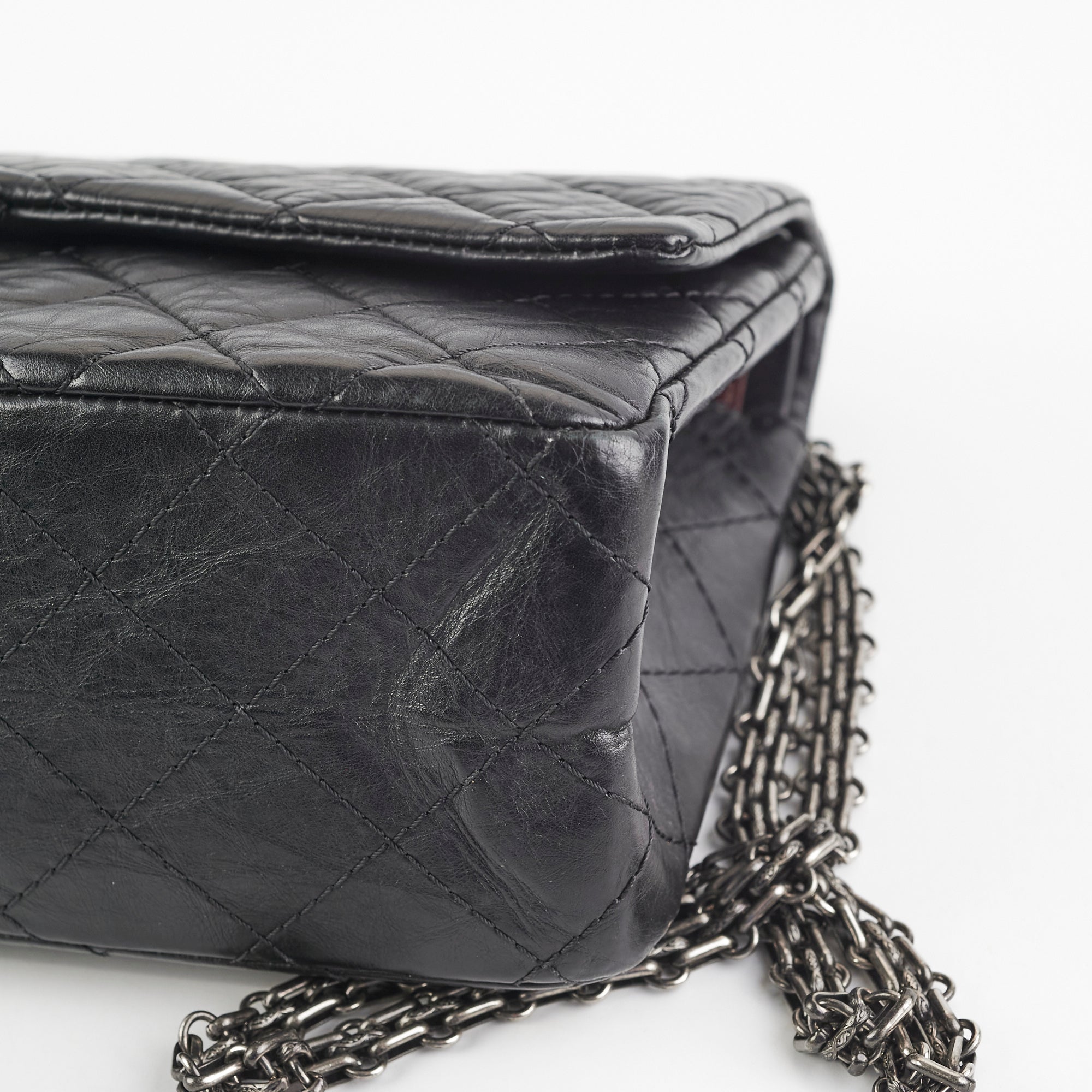 Chanel Reissue 226 Black Calfskin Shoulder Bag for Women | Luxury Leather Handbag | Perfect for Work, Evening Events & Special Occasions