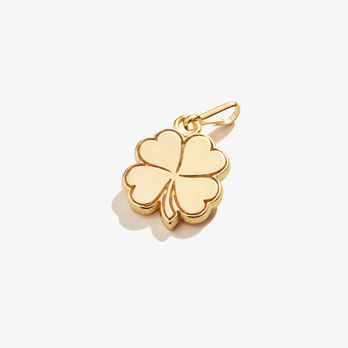 Lucky Four Leaf Clover Charm Pendant Necklace - Irish Good Luck Jewelry for Women & Men - Perfect for St. Patrick's Day Gifts, Birthday & Everyday Wear