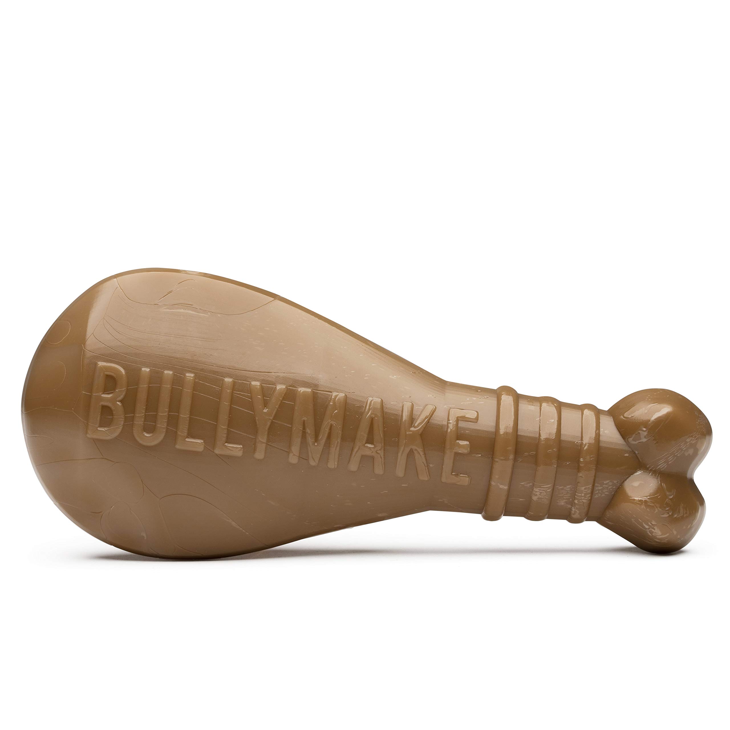 BULLMAKE Durable Nylon Dog Chew Toy for Aggressive Chewers - Tough Puppy Teething Chew Bone - Made in USA - Perfect for Large Breed Dogs & Puppy Training