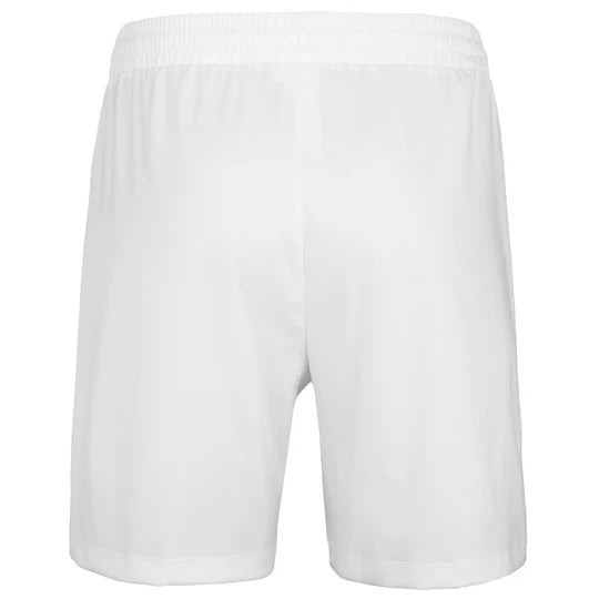 Babolat Play Men's Tennis Shorts 1000 - White/White | Moisture-Wicking & Breathable for Tennis & Running