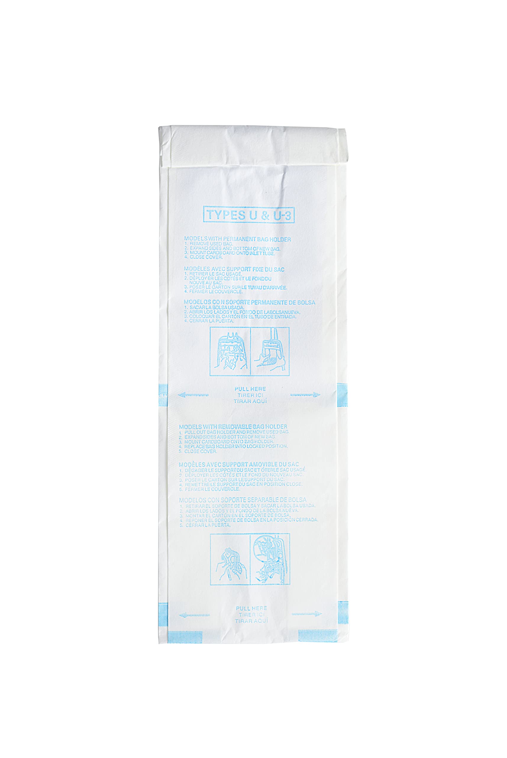 Premium Panasonic U & U3 Upright Vacuum Bags Replacement - 10 Pack | HEPA Filter Compatible | Ideal for Pet Hair, Allergies & Deep Cleaning
