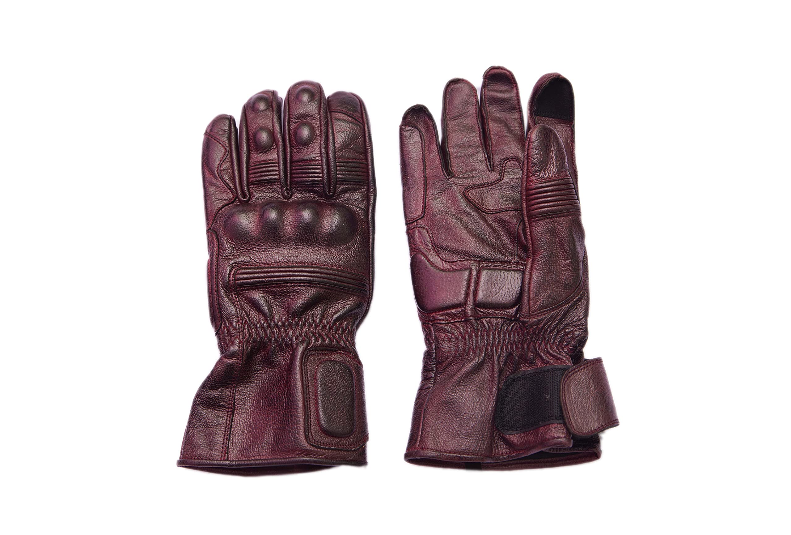 Premium Genuine Sheepskin Leather Motorcycle Gloves - Breathable Racing & Biking Gloves for Men & Women - Perfect for Harley, Ducati, Cruiser & Sport Bike Riders (Ideal for Long Rides, Track Days & Commuting)