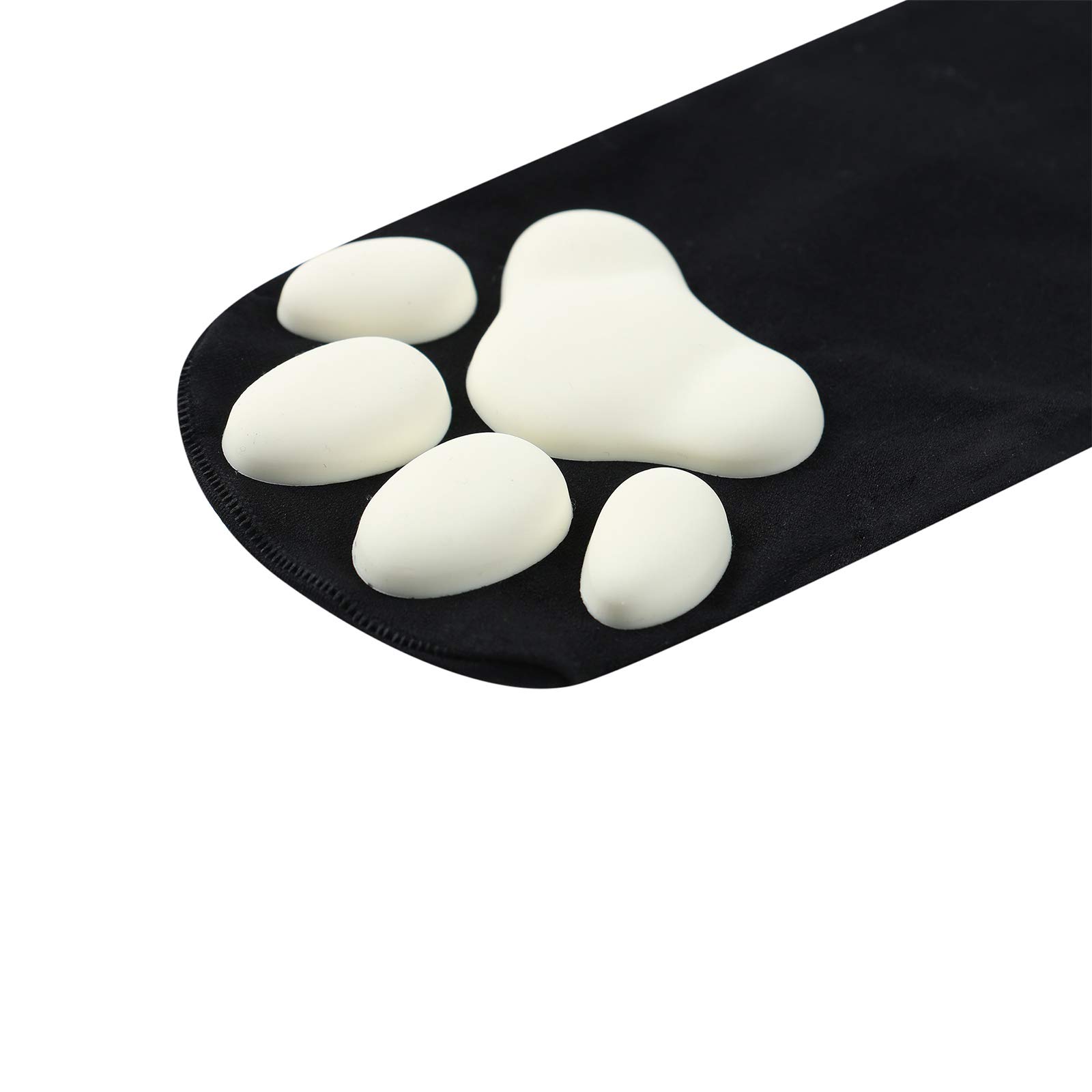 Cat Paw Women's Knee High Socks - Soft Cosplay Stockings with Cute Paw Pads for Anime Lovers & Costume Enthusiasts - Perfect for Halloween, Cosplay Events & Cute Outfits