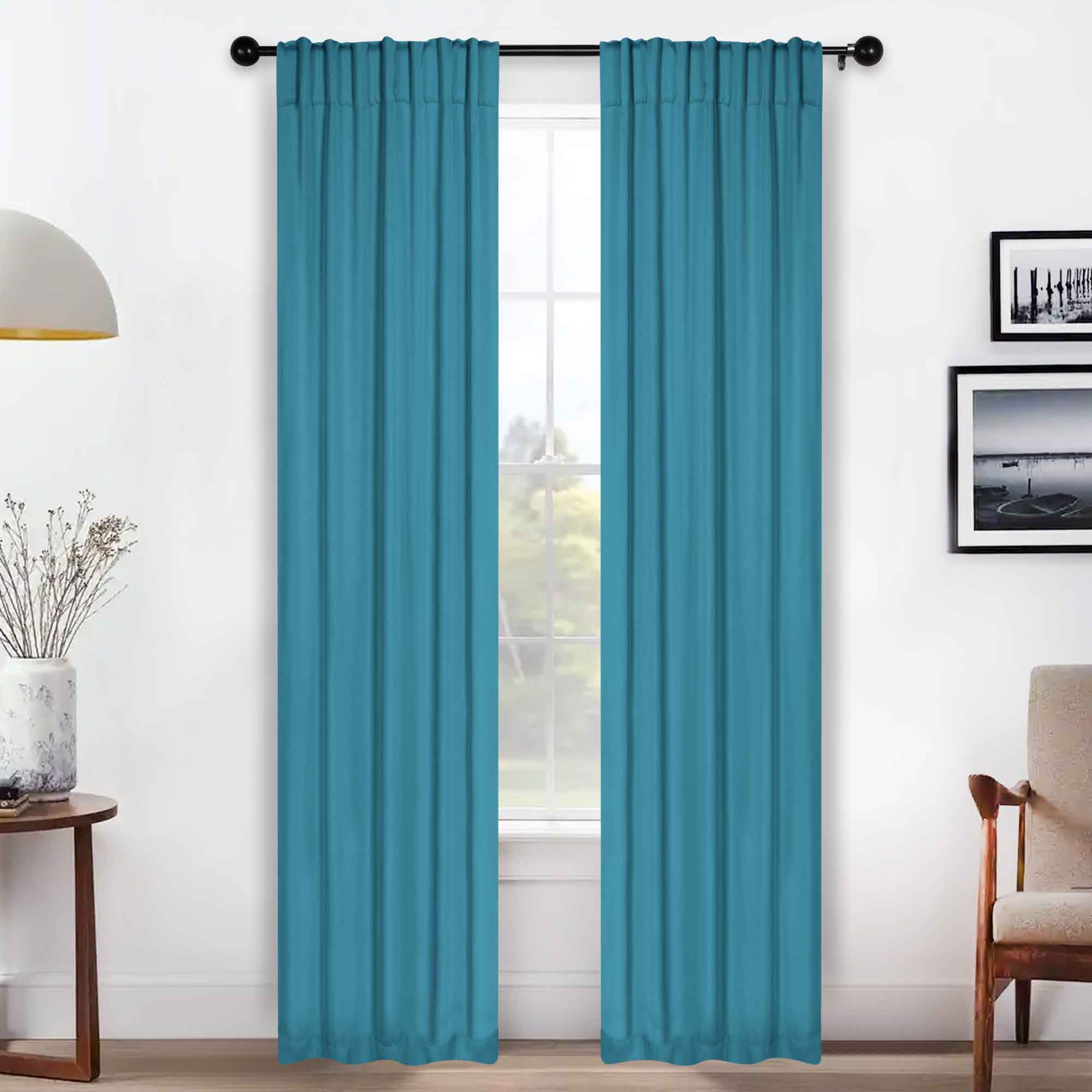 Blackout Curtains for Bedroom - Solid Room Darkening Thermal Insulated Drapes, Set of 2 Panels - Perfect for Nursery, Home Theater & Light Sleepers
