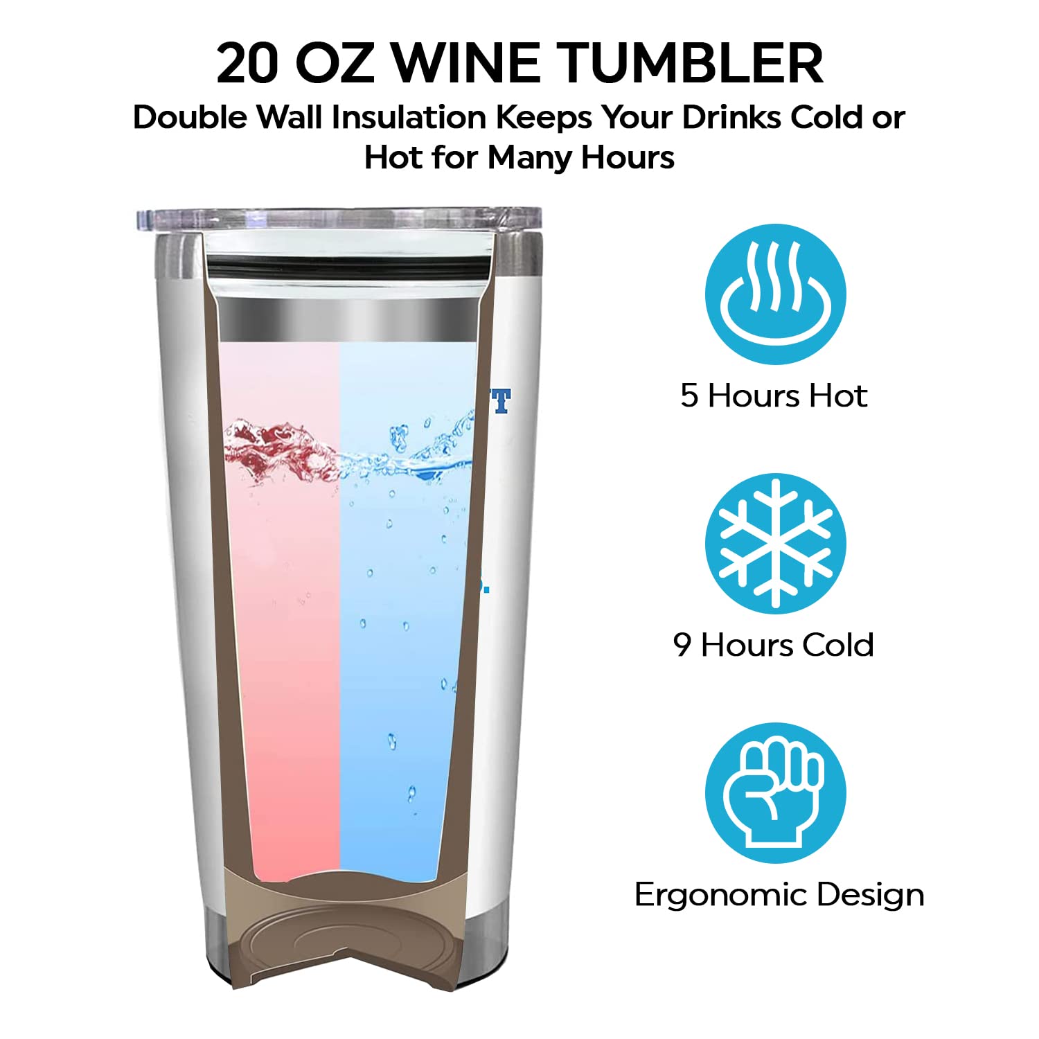 **Inspirational Gifts for Women - Motivational 20oz Tumbler with Lid & Straw - Perfect Get Well Soon, Retirement & Astrology Gifts - Great for Office, Travel & Daily Hydration**