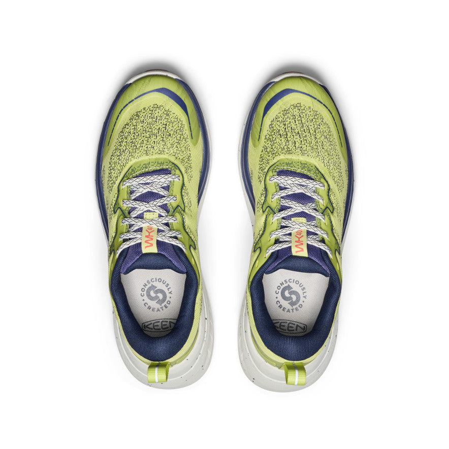 WK400 II Women's Walking Shoes - Daiquiri Green & Skipper Blue | Lightweight Comfort for Walking, Travel & Everyday Wear