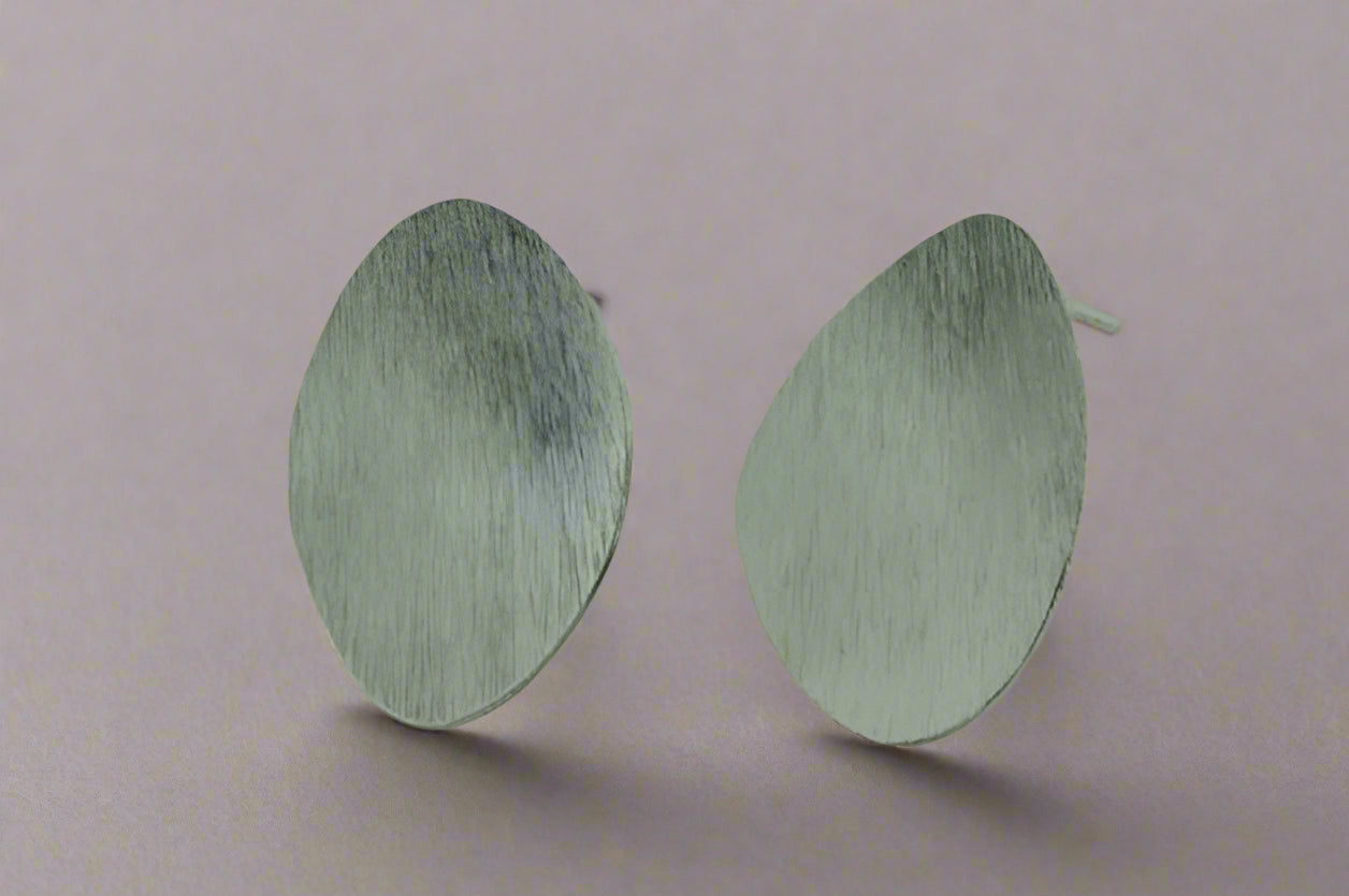Pebble Scratched Stud Earrings for Women - Trendy Boho Chic Jewelry for Everyday Wear & Special Occasions
