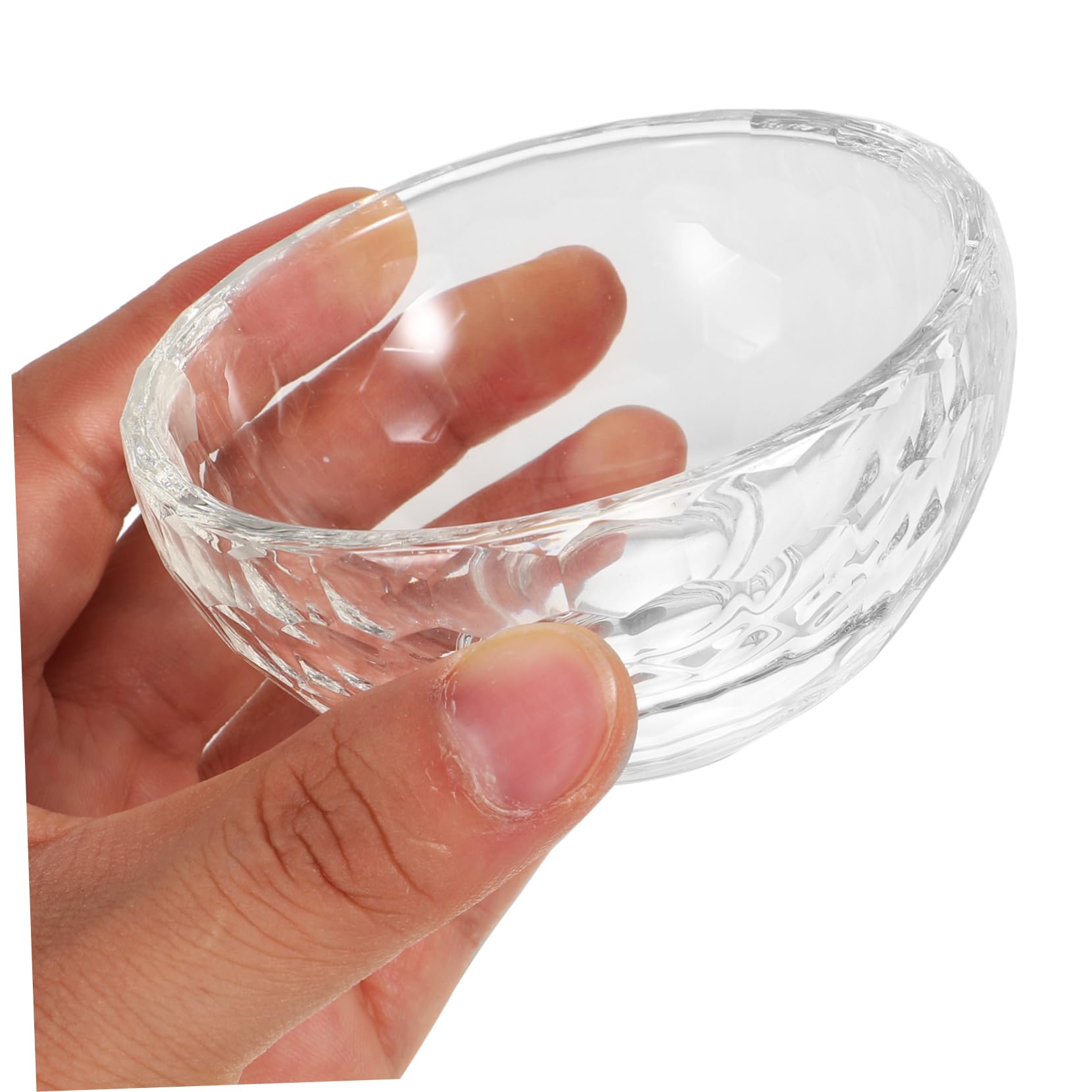 8cm Clear Spa Mixing Bowl for Facial Masks, Essential Oils & Beauty Treatments - Perfect for Salon, Spa & Home Skincare Routine (Great for DIY Face Masks, Aromatherapy & Professional Skin Care)