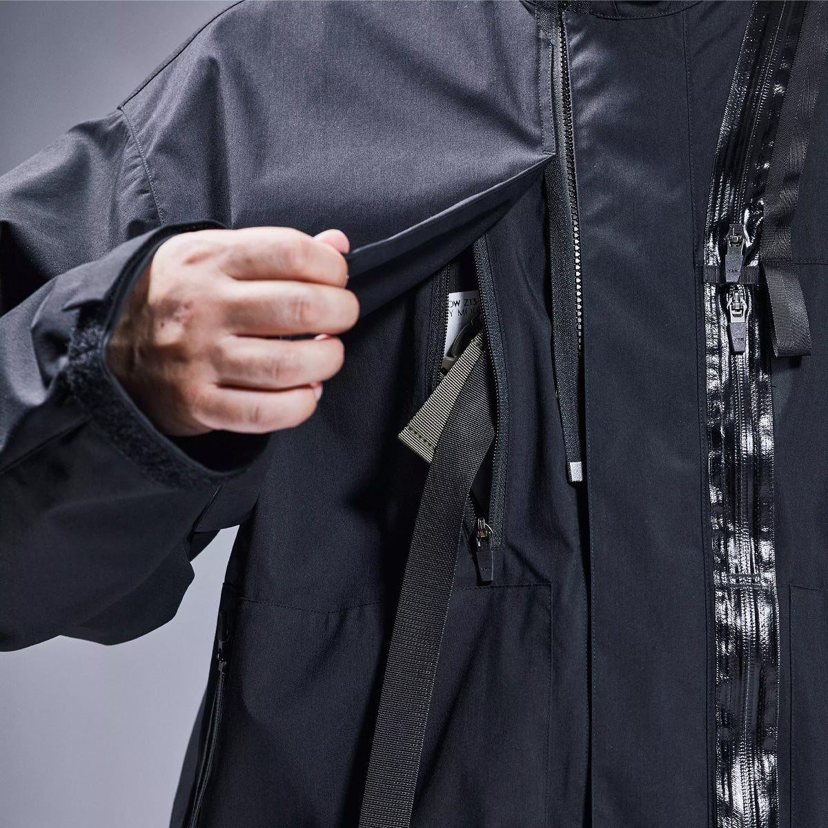 Acronym J115K E Black Jacket - Stylish & Durable Men's Outerwear for Urban Fashion & Outdoor Adventures