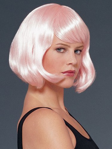 Revlon Fantasy Wigs Shock - Pink Synthetic Hair Wig for Women, Heat Resistant Costume Wig for Cosplay, Halloween, Parties & Special Events