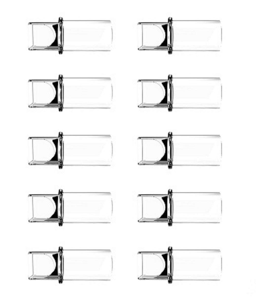 KT5000 Digital Ketone Breathalyzer Replacement Mouthpieces - 30 Pack | Compatible with Ketone Breath Meter | Perfect for Ketosis Monitoring, Weight Loss & Keto Diet Tracking