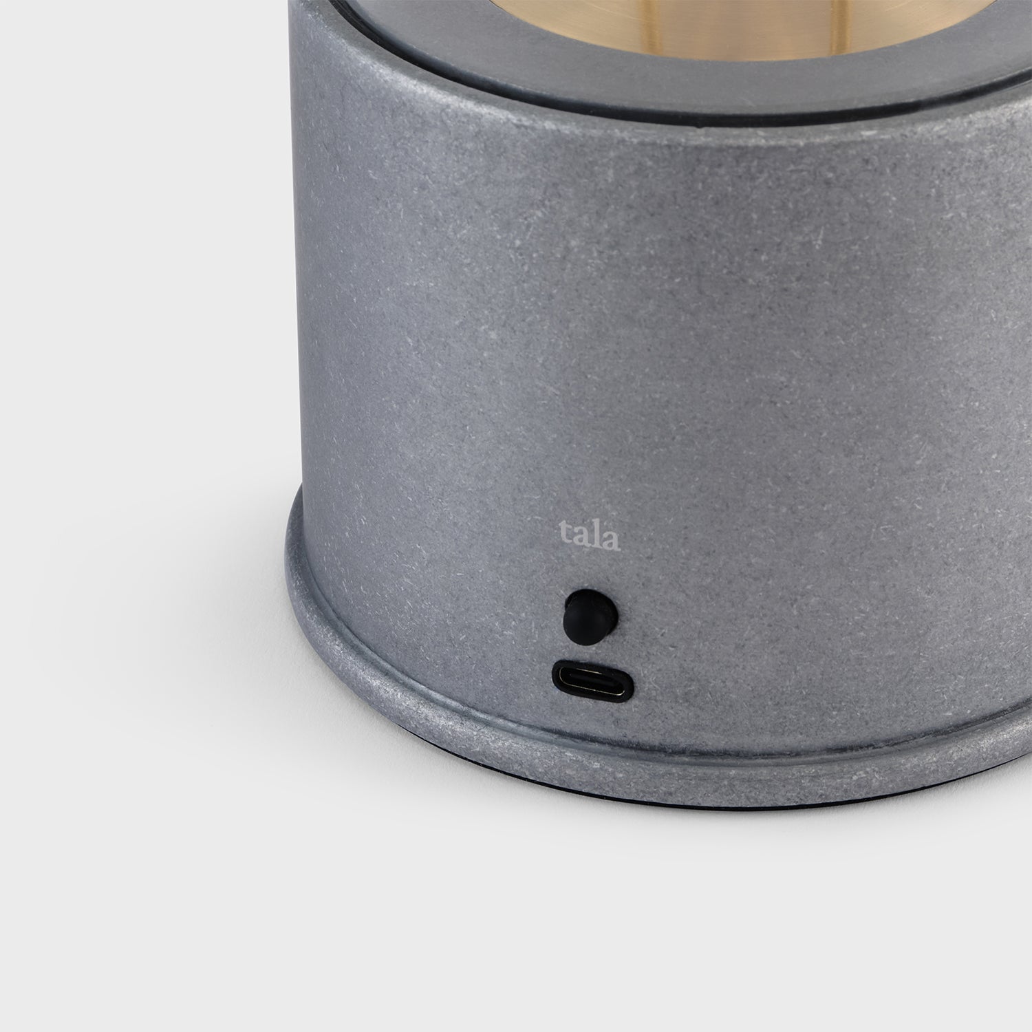 Rugged Muse Portable LED Lamp in Raw Aluminum - Perfect for Camping, Hiking, and Outdoor Adventures