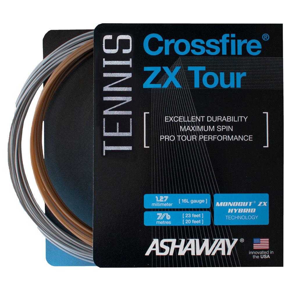 Crossfire Zyex Tour Tennis String - High-Performance Tennis Racket String for Durability & Control | Perfect for Competitive Play & Training