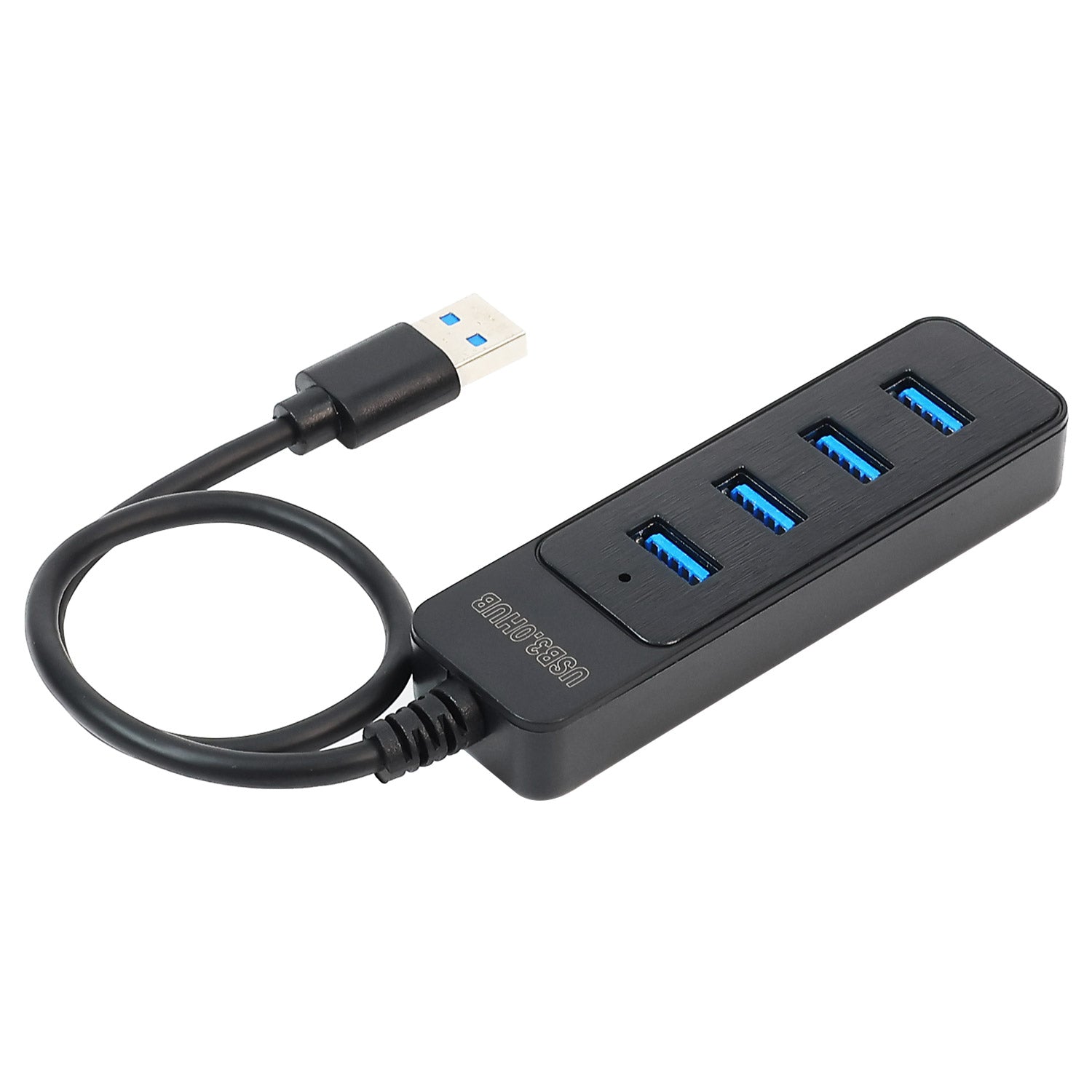 Yahboom USB 3.0 Hub 1 to 4 Port Multiplier - High Speed Data Transfer for Laptop, PC, Mac - Perfect for Home Office, Gaming & External Device Connectivity