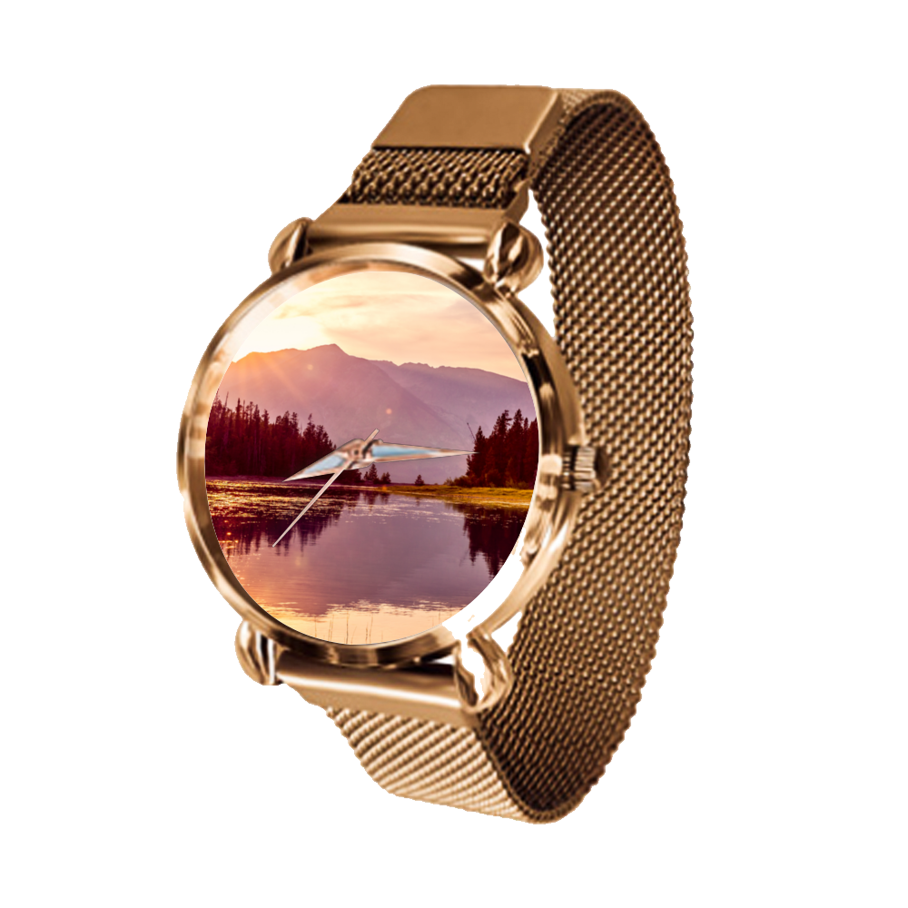 Stylish Multicolor Women's Magnetic Buckle Quartz Wristwatch - Perfect for Everyday Wear, Office & Casual Outfits