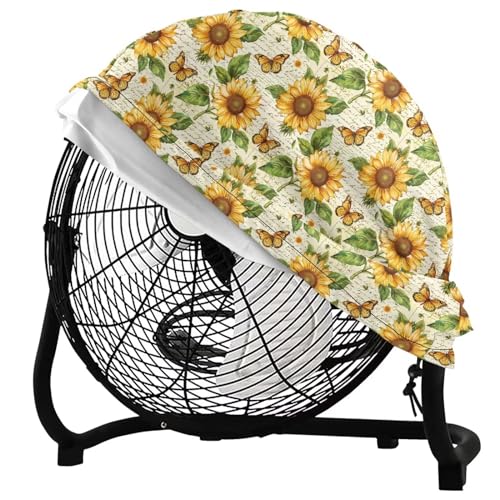 Sunflower and Multi Butterflies