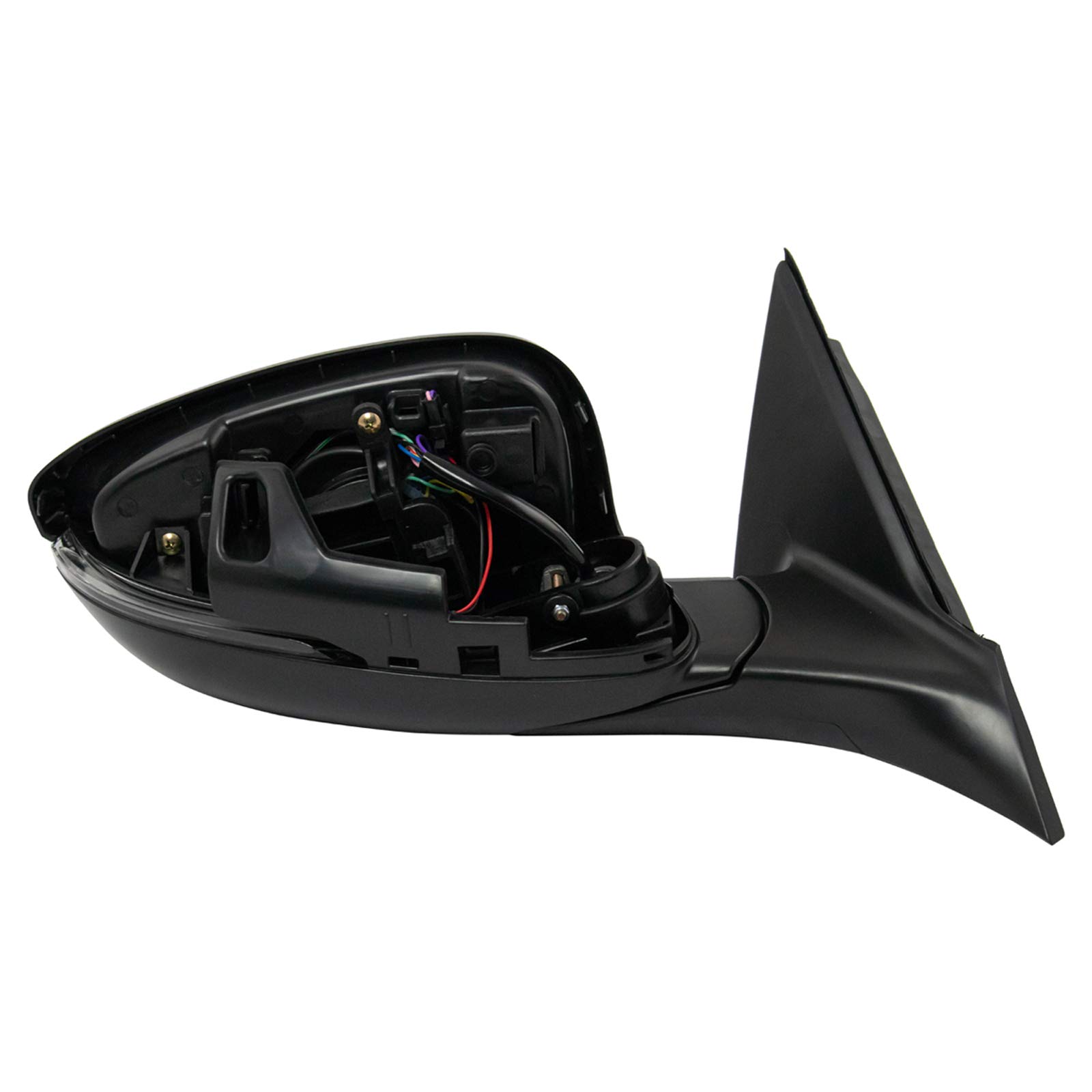 Replacement Mirror with Power Heat & Turn Signal for Honda Accord Sedan - Passenger Side Blind Spot PTM - Perfect for Winter Driving & Enhanced Safety
