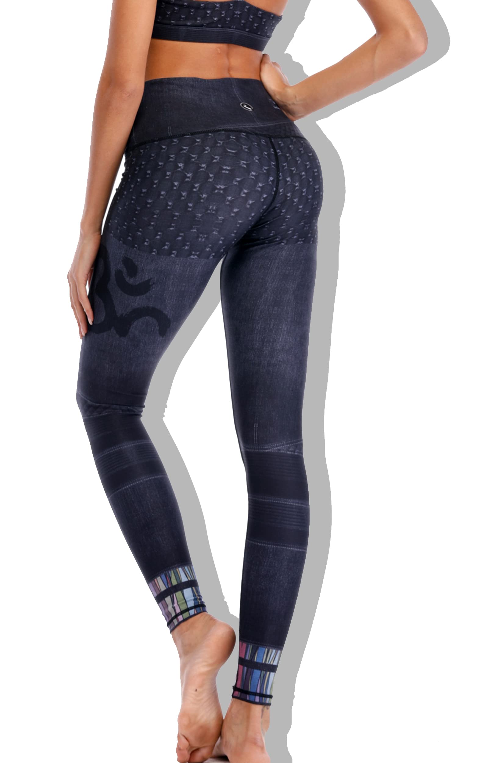 Sustainable High Waisted Yoga Capris Leggings with Pockets for Women - Workout, Fitness & Running Pants - Breathable & Comfortable Tight Activewear for Gym, Yoga & Outdoor Activities