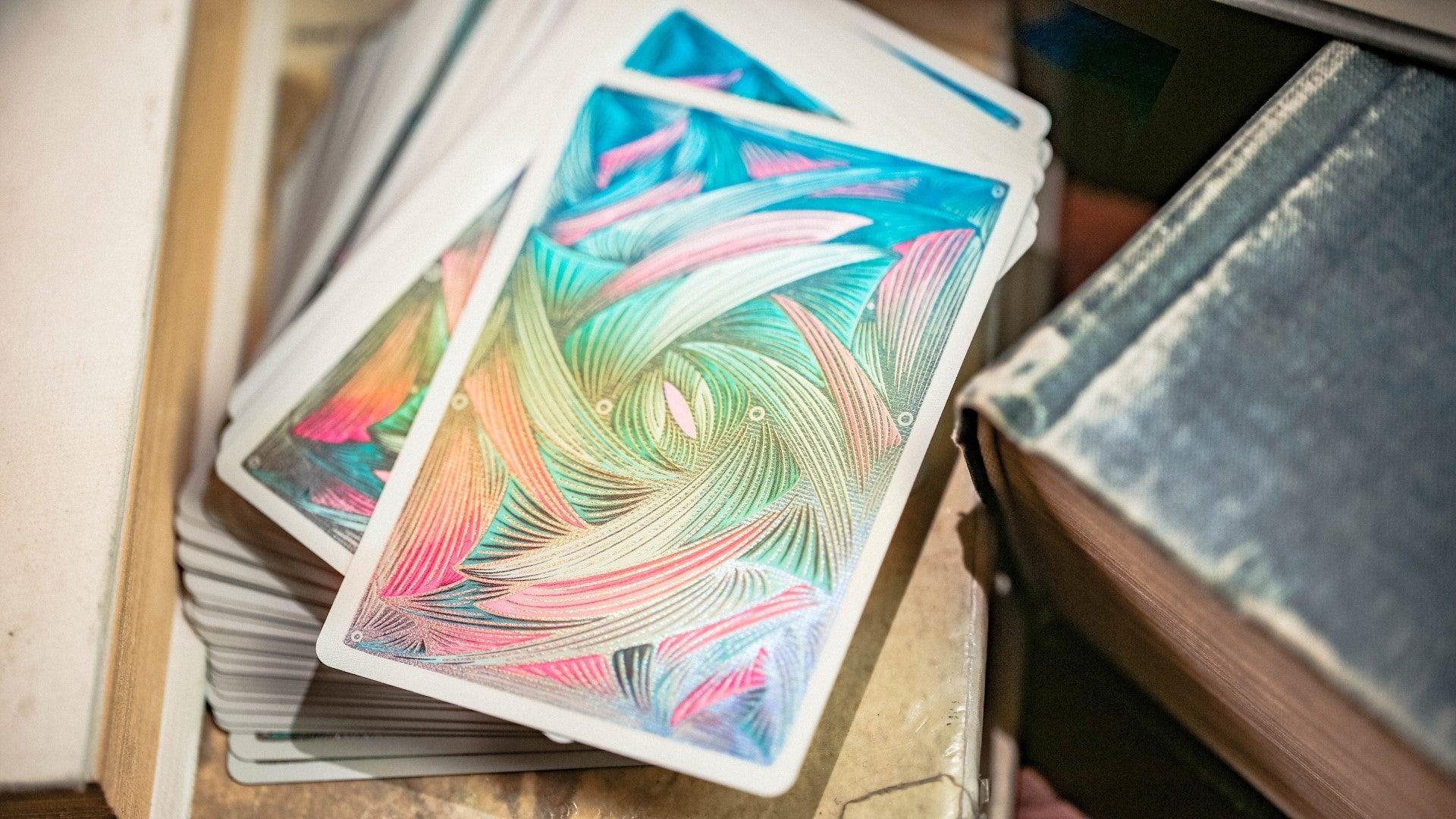 Reminisce Holo Playing Cards - Premium Holographic Deck for Magic Tricks, Poker & Card Games | Perfect for Parties, Gifts & Collectors
