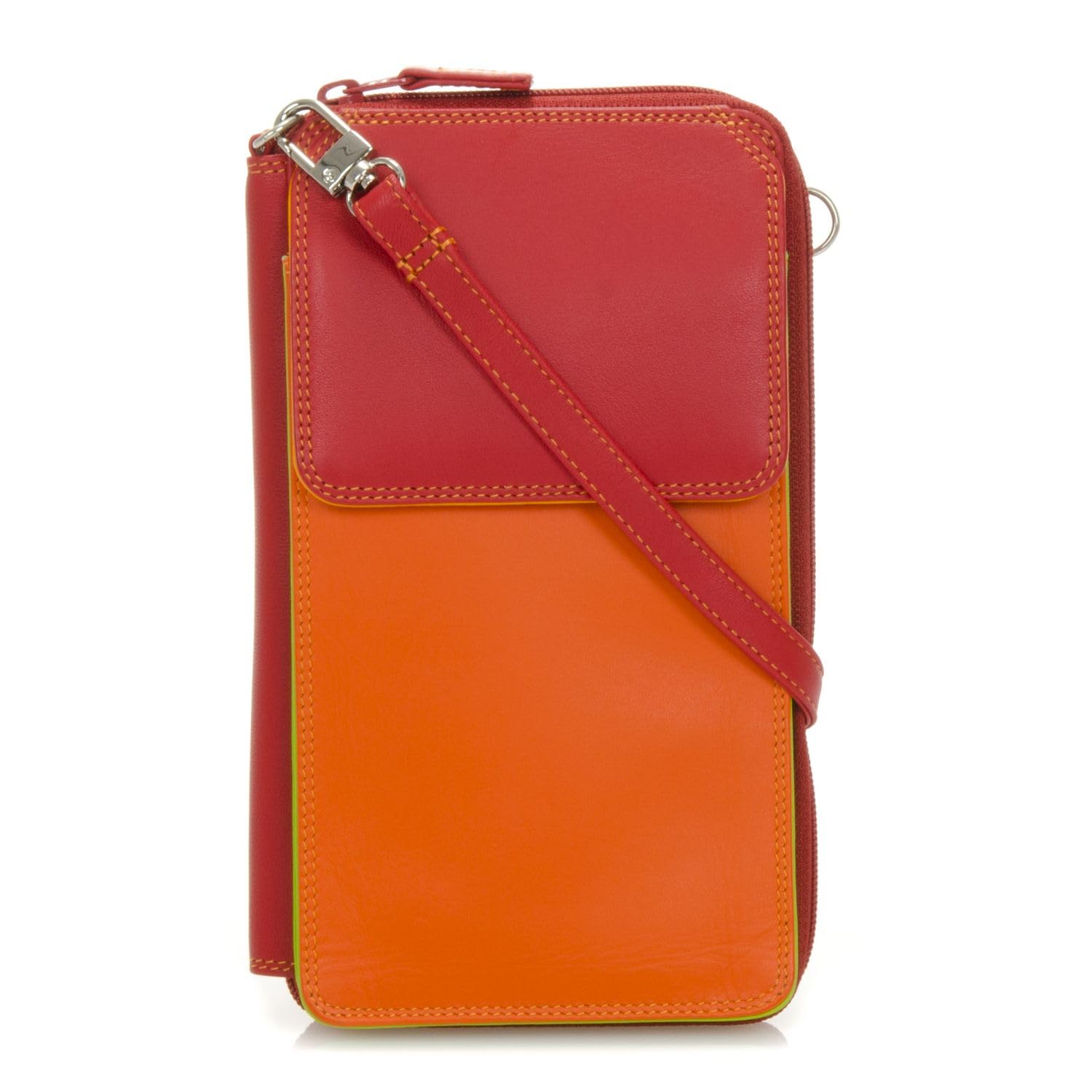 mywalit Multi-Color Crossbody Purse with Adjustable Shoulder Strap - 16 Card Slots, Phone Pocket & Coin Compartment | Perfect for Travel, Shopping & Everyday Use