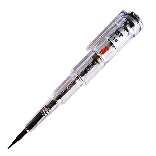 Waterproof Voltage Tester Pen - 70-250V AC Electric Screwdriver Probe with LED Light | Perfect for Home Electrical Repairs, DIY Projects & Professional Electricians