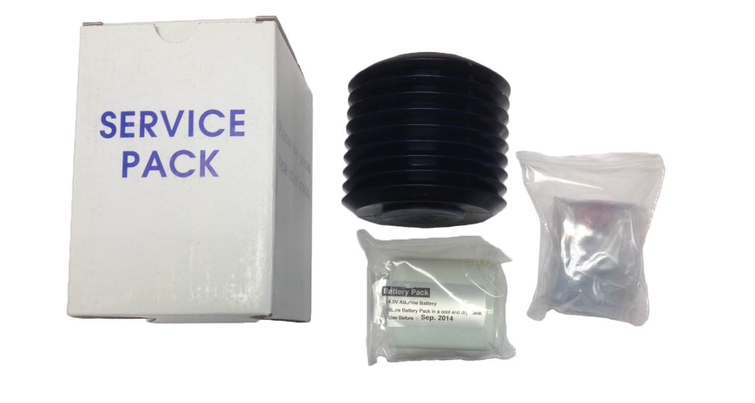 Trico Streamliner M Electro-Mechanical Grease Dispenser Service Pack - 250cc Pouch Capacity, 4.5VDC, Mobil FM 222 Grease - Ideal for Automotive, Industrial & Machinery Maintenance