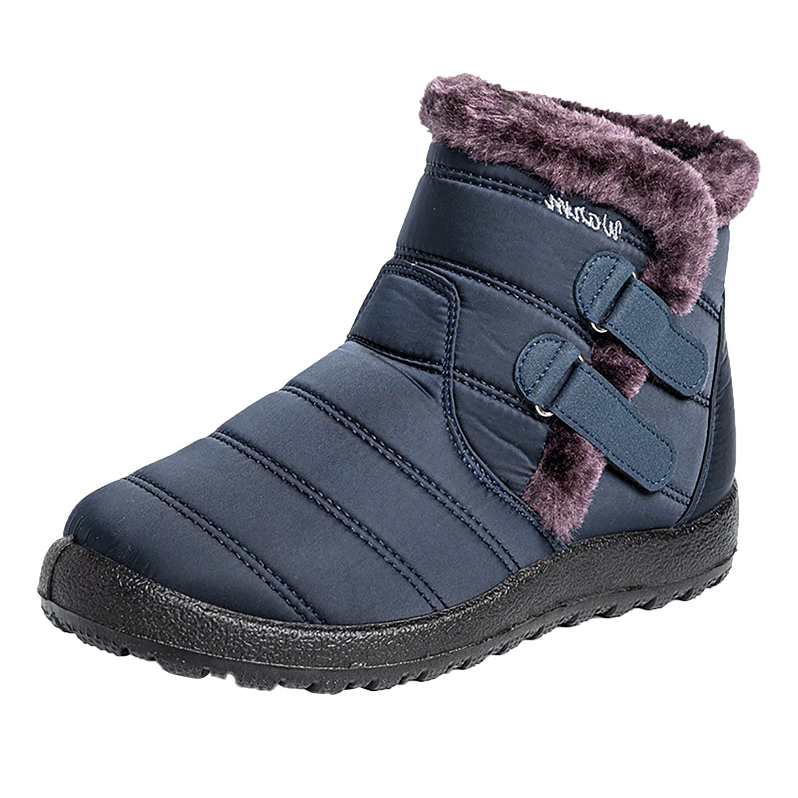 Women's Winter Cargo Tall Boots - Black Platform Ankle Boots for Cold Weather | Stylish & Warm for Outdoor Activities, Work & Casual Wear