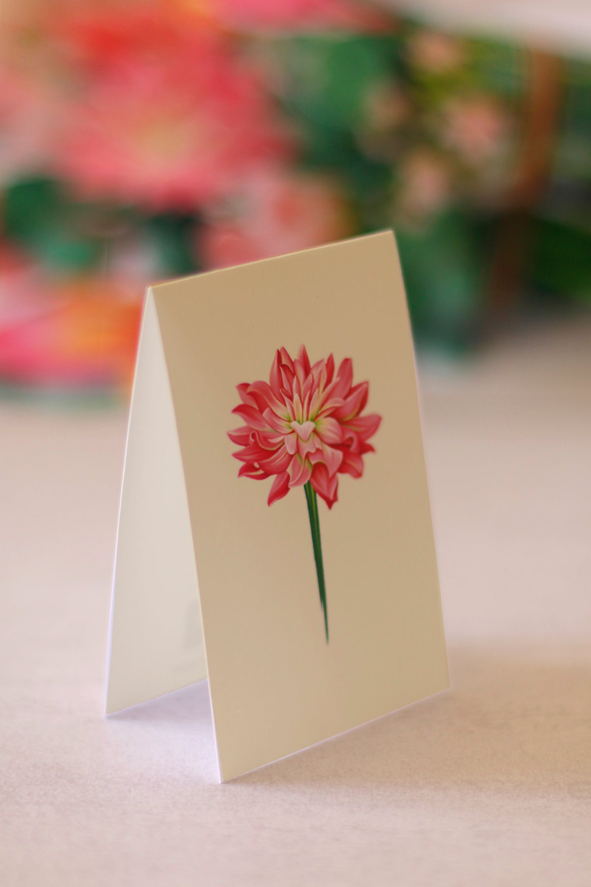 Beautiful Garden Favorites Greeting Card with Flower Bouquets - Perfect for Birthdays, Anniversaries & Special Occasions