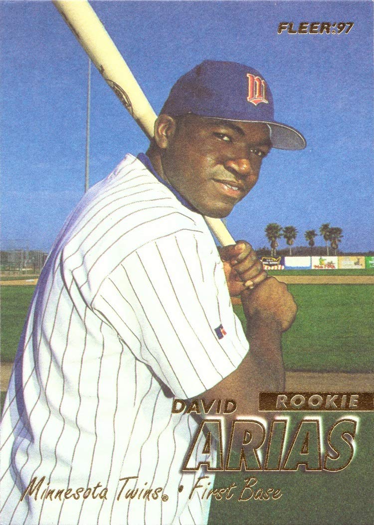 1997 Fleer Baseball #512 David Ortiz Rookie Card - Rare Collectible Sports Memorabilia for Baseball Fans & Card Collectors - Perfect for Display, Investment, and Gifting