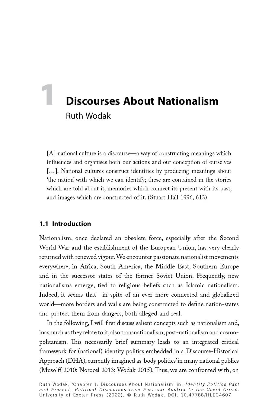 Identity Politics Past and Present: Political Discourses from Post-War Austria to the Covid Crisis | Historical & Contemporary Analysis | Perfect for Political Science Students & Researchers