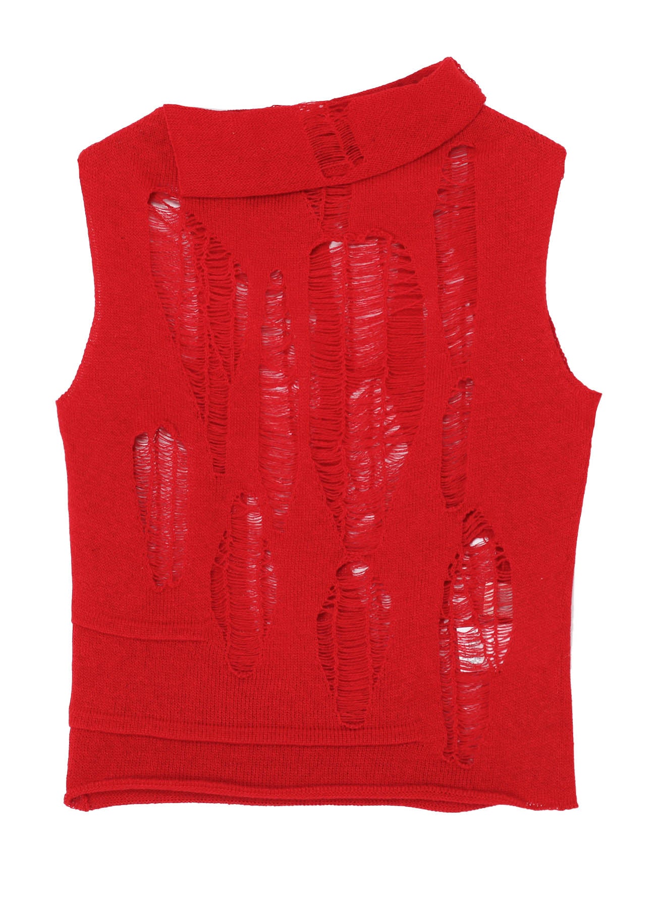 CRUSH PLAIN STITCH CRUSHED SLEEVELESS KNIT TOP - Women's Fashion Summer Casual Wear for Beach, Party & Everyday Outfits