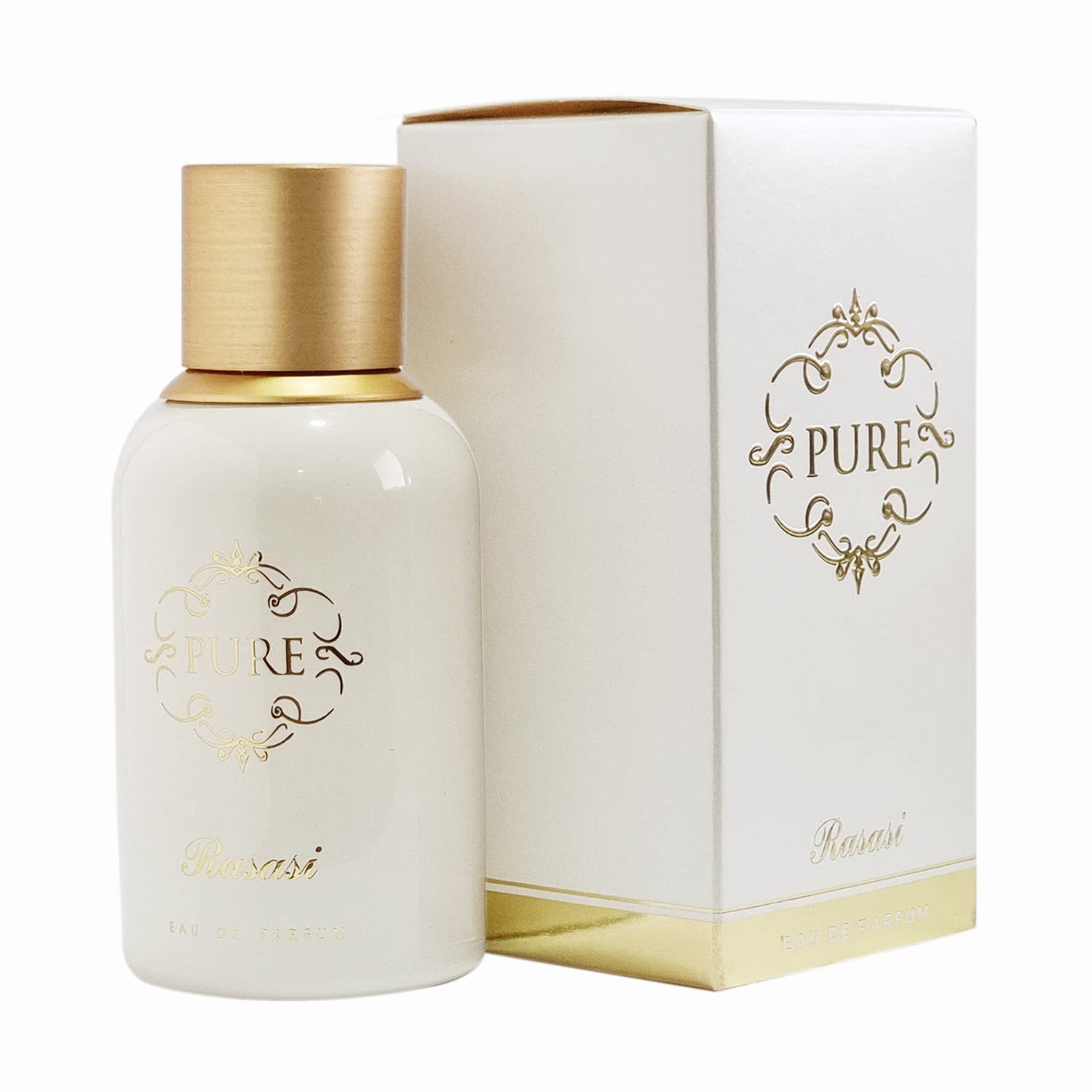 RASASI Pure Eau De Parfum for Women & Men - 3.4 oz / 100ml Long-Lasting Luxury Fragrance - Perfect for Date Night, Special Occasions & Daily Wear