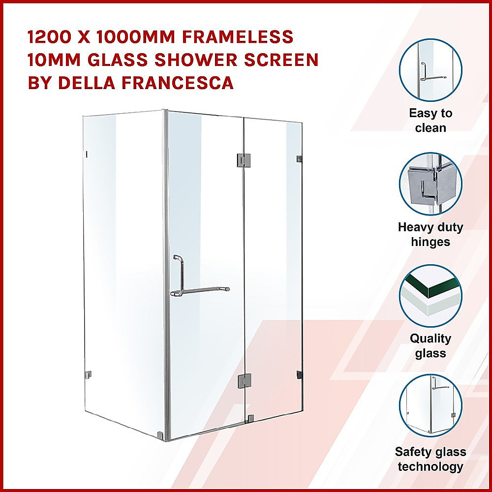 10mm Frameless Glass Shower Screen 47