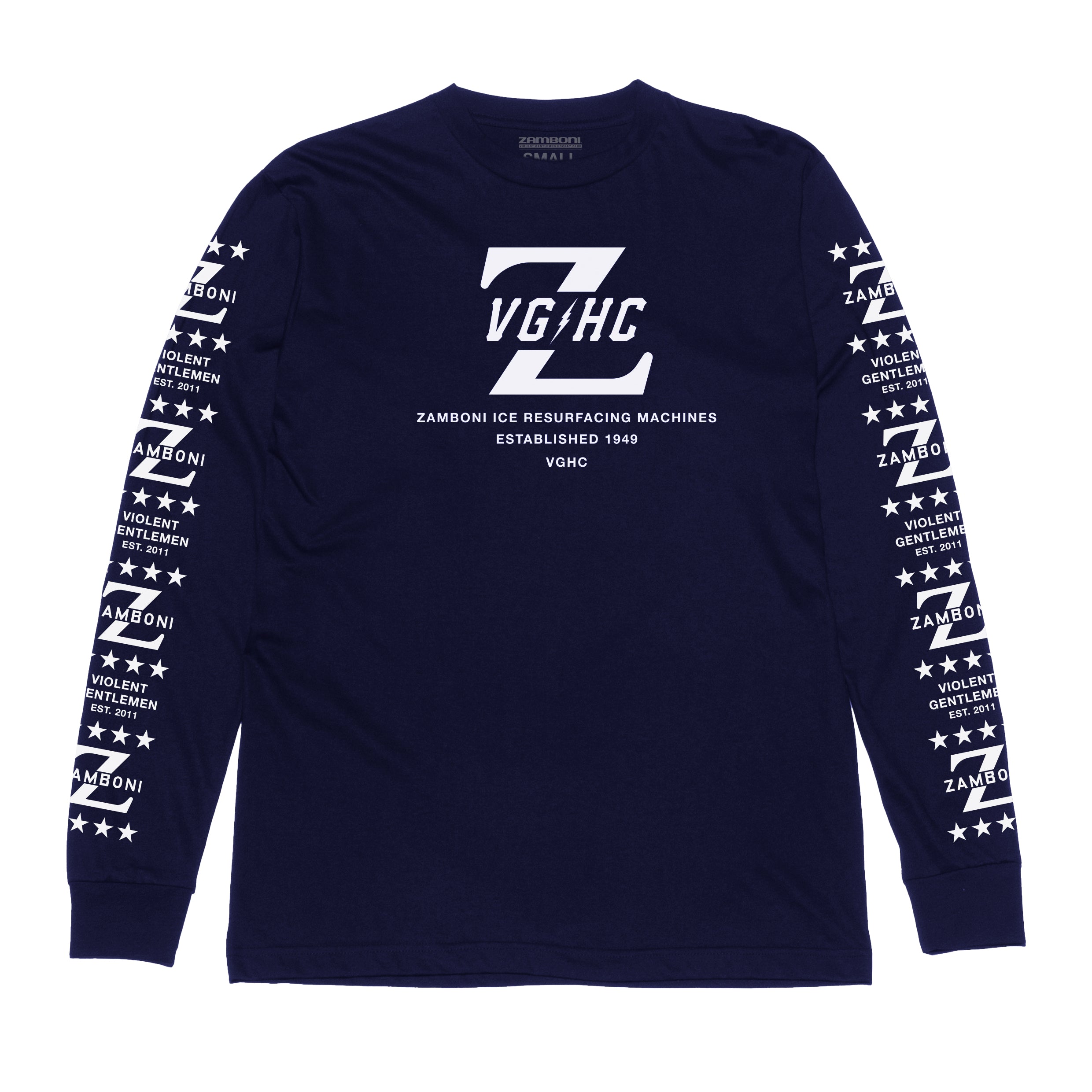 Zamboni Z Long Sleeve T-Shirt for Men & Women | Comfortable Cotton Crewneck Tee | Casual Wear, Street Style & Everyday Outfits