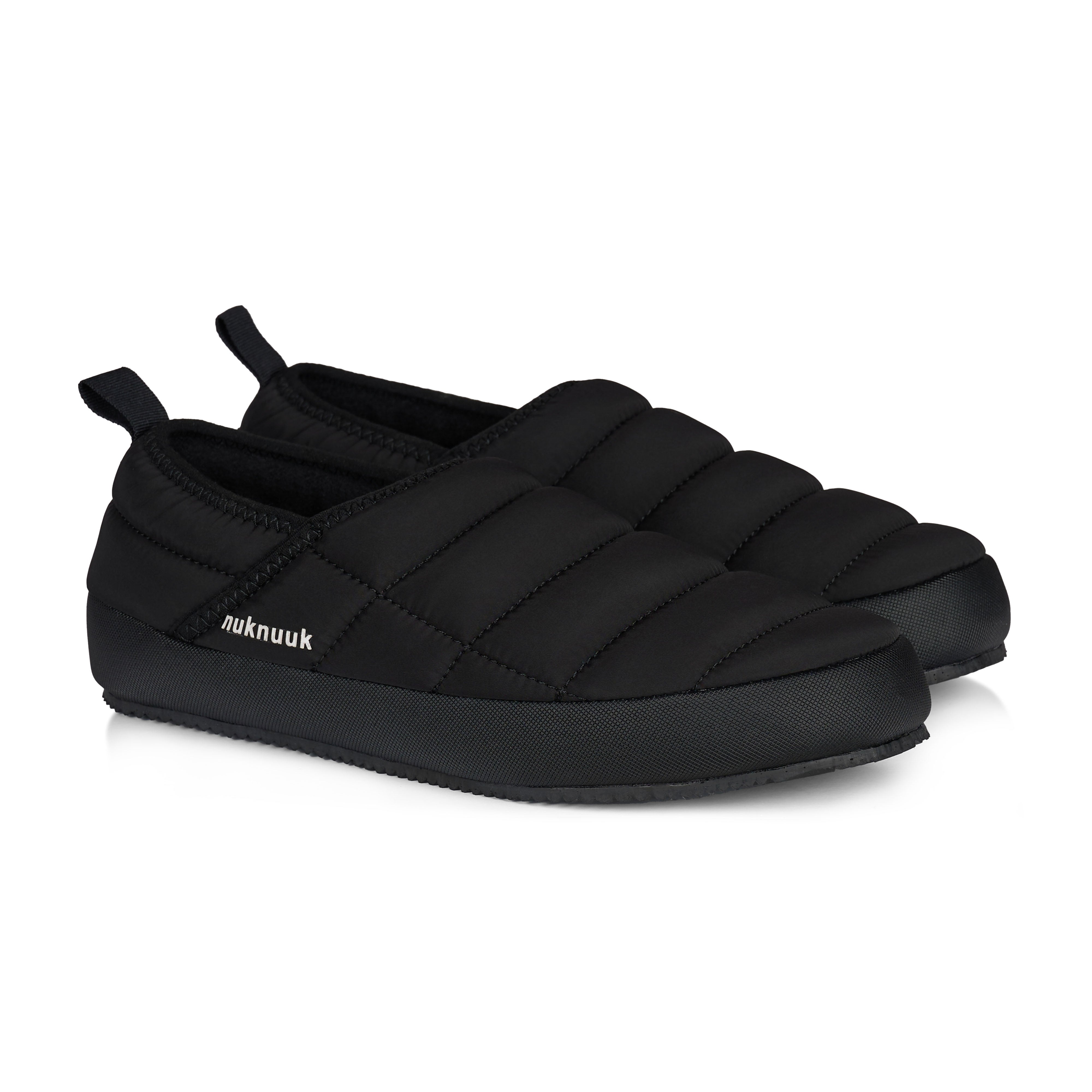 Vince Men's Slippers for Indoor & Outdoor - Soft Comfortable House Shoes for Relaxing at Home - Black