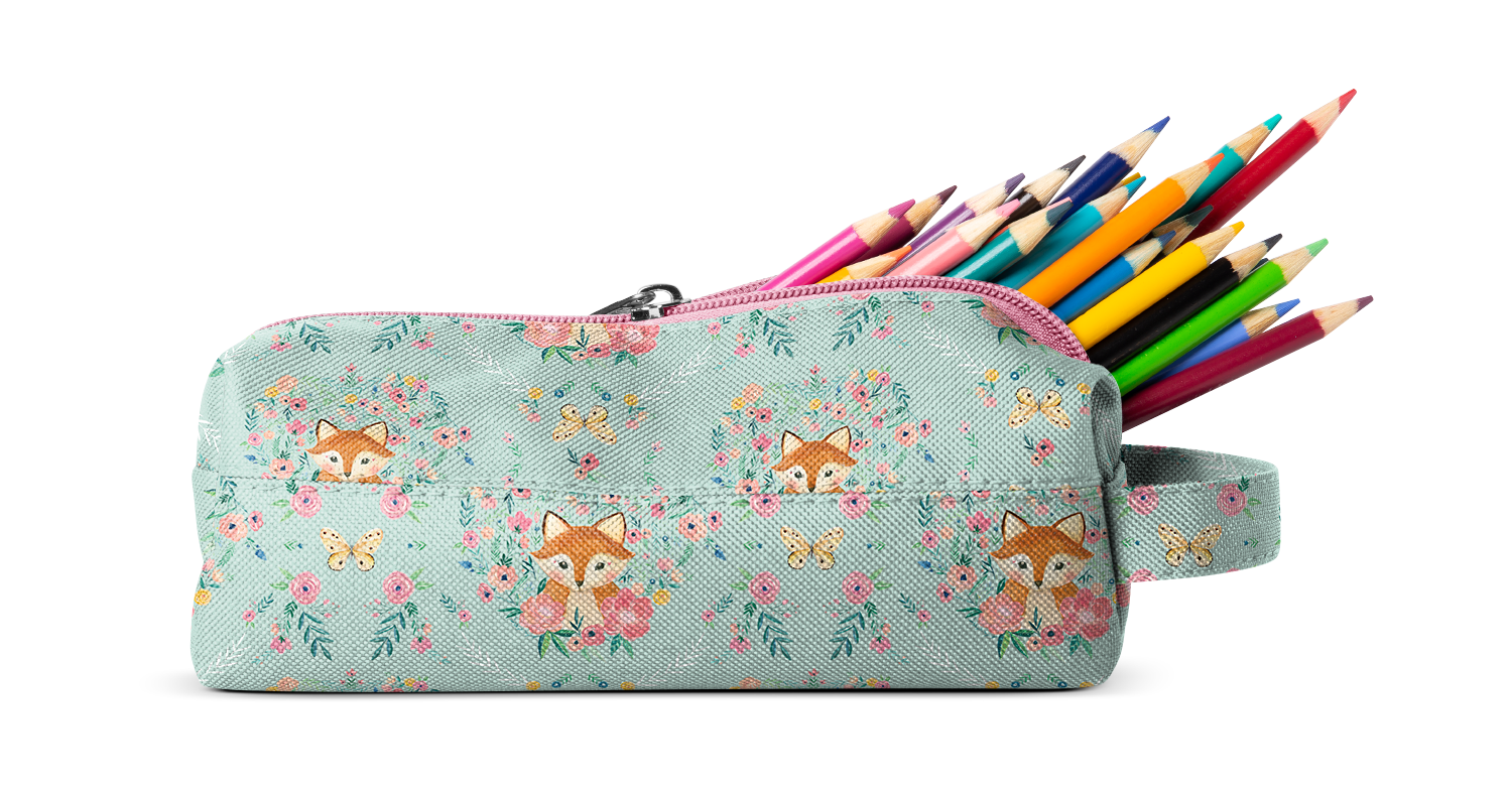 Premium Hudson Pencil Bag for School & Office - Durable Zipper Pouch for Pens, Markers & Art Supplies - Perfect for Students, Teachers & Professionals