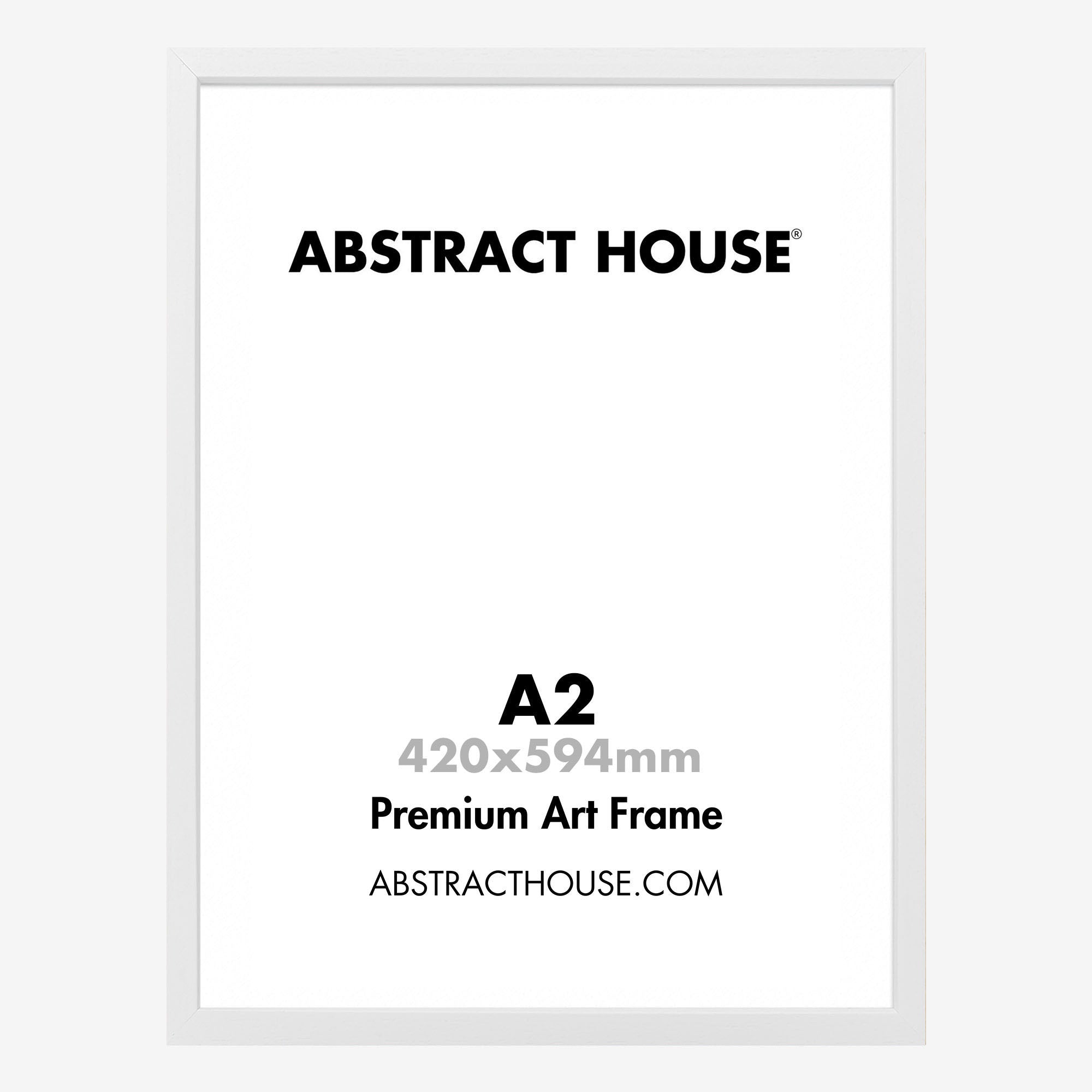 Premium A2 Wooden Picture Frame - Elegant Solid Wood Display for Photos, Artwork, and Certificates - Perfect for Home Decor, Office, and Gifting