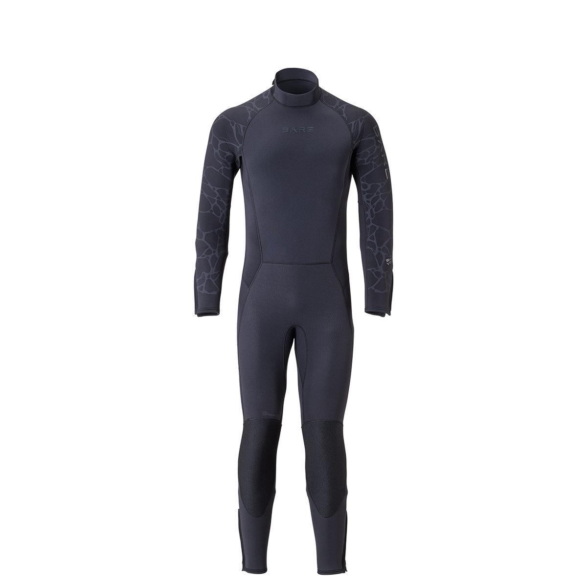 Bare 5mm Velocity Ultra Full 2.0 Black Wetsuit - Premium Scuba Diving & Snorkeling Gear for Cold Water Adventures