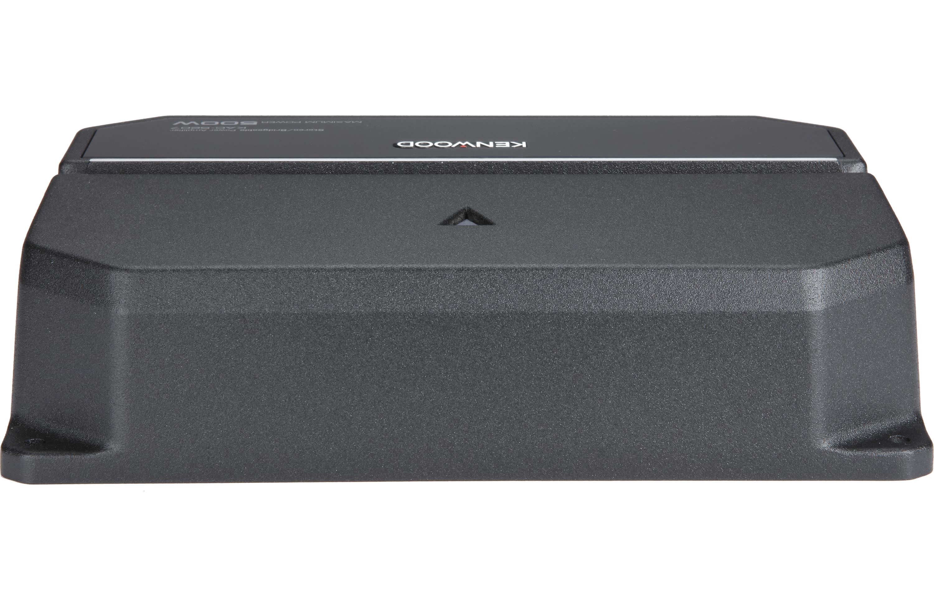 Kenwood KAC 5207 2 Channel Car Amplifier - 500W High Power Audio Stereo Amp for Cars, Trucks & SUVs | Perfect for Upgrading Car Audio System & Bass Boost