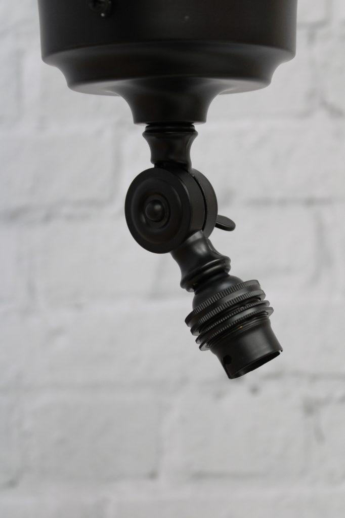 Adjustable Swivel Arm Batten Holder Light - Dimmable LED Wall Light for Bedroom, Living Room & Office - Modern Industrial Lighting Fixture
