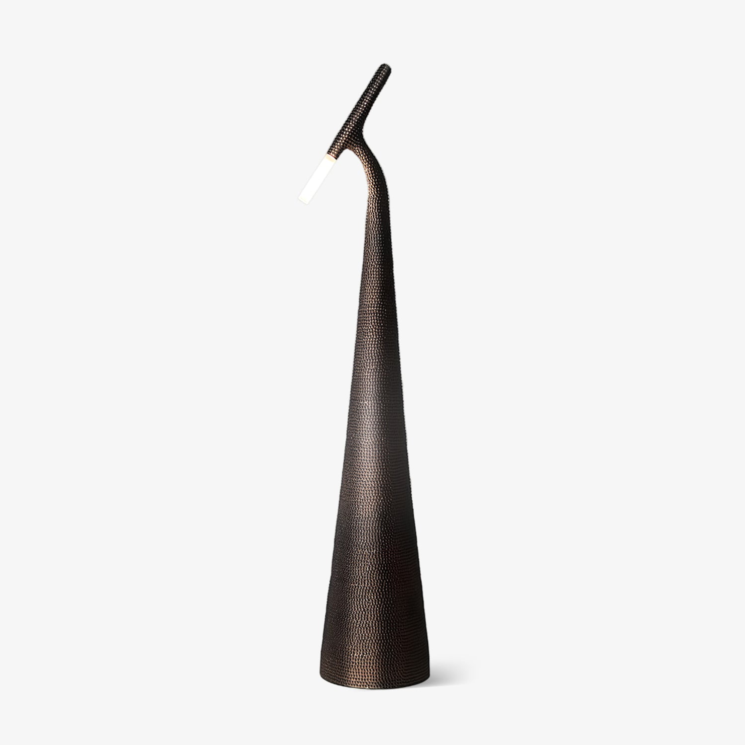 Apex Modern Textured Floor Lamp - Stylish LED Standing Light for Living Room, Bedroom & Office Decor