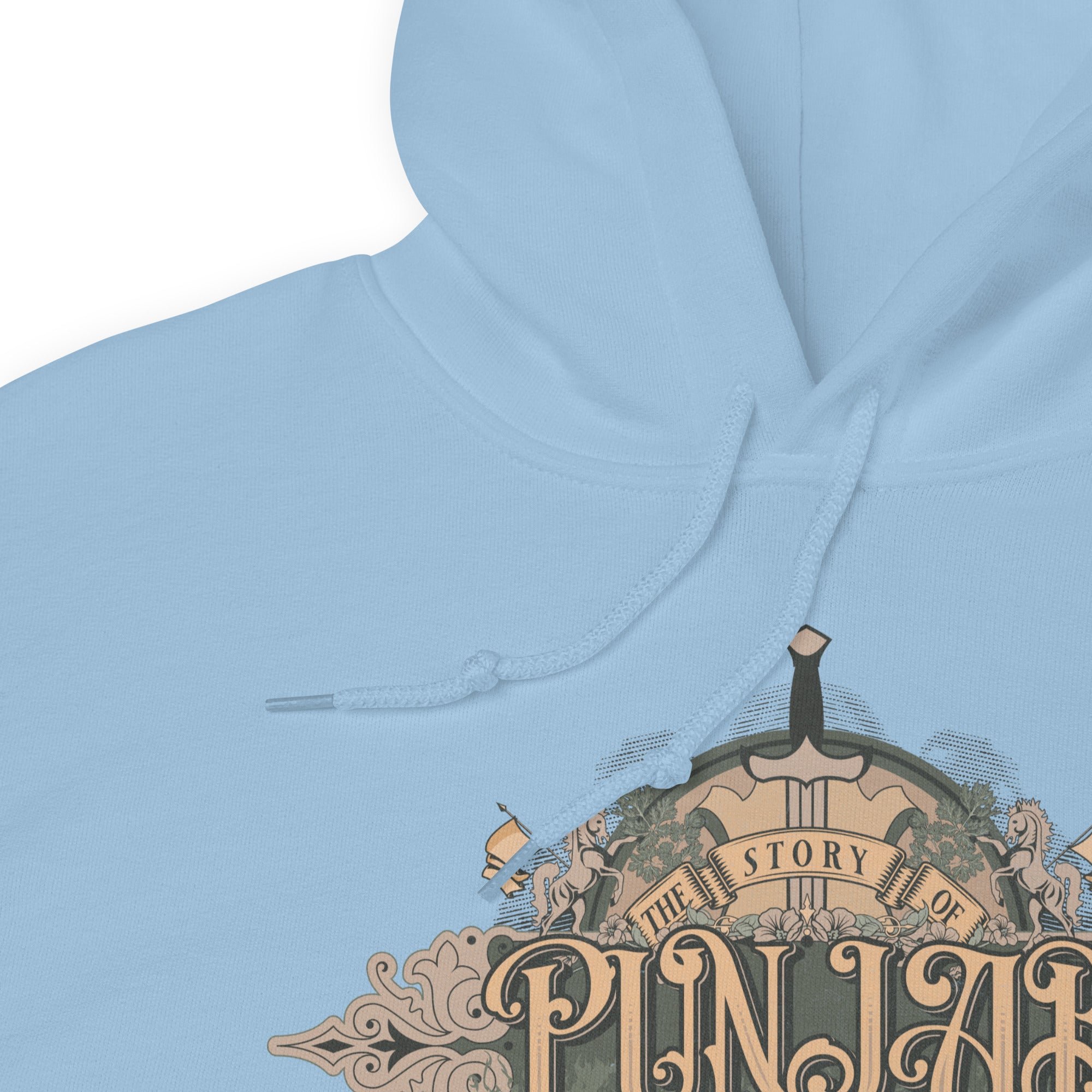 Story of Punjab Unisex Hoodie - Soft & Stylish Cotton Pullover for Men & Women - Perfect for Casual Wear, Street Fashion & Winter Comfort