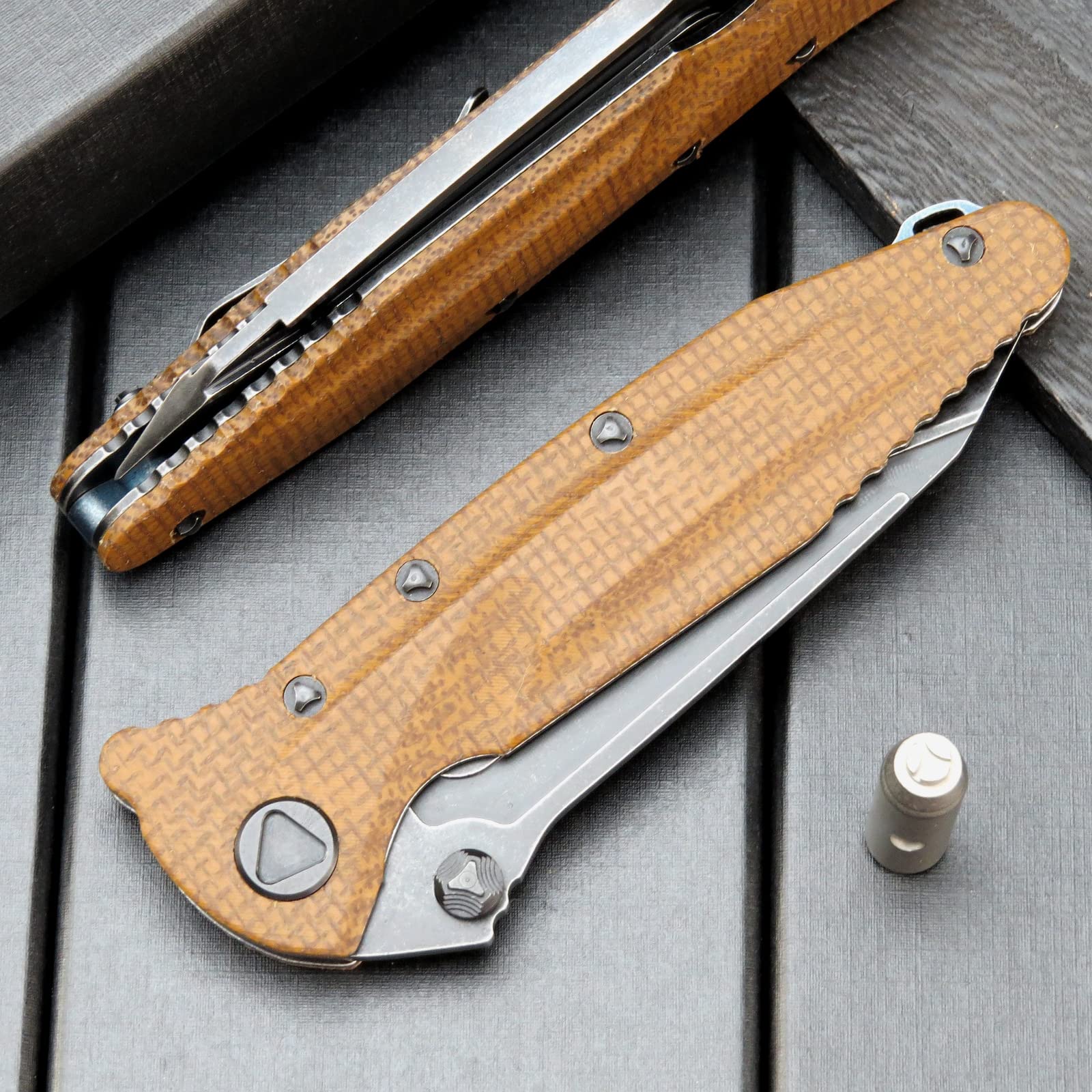 Eafengrow EF55 Outdoor EDC Folding Knife - Tactical Survival Tool for Camping, Hiking, Hunting & Everyday Carry (EDC)