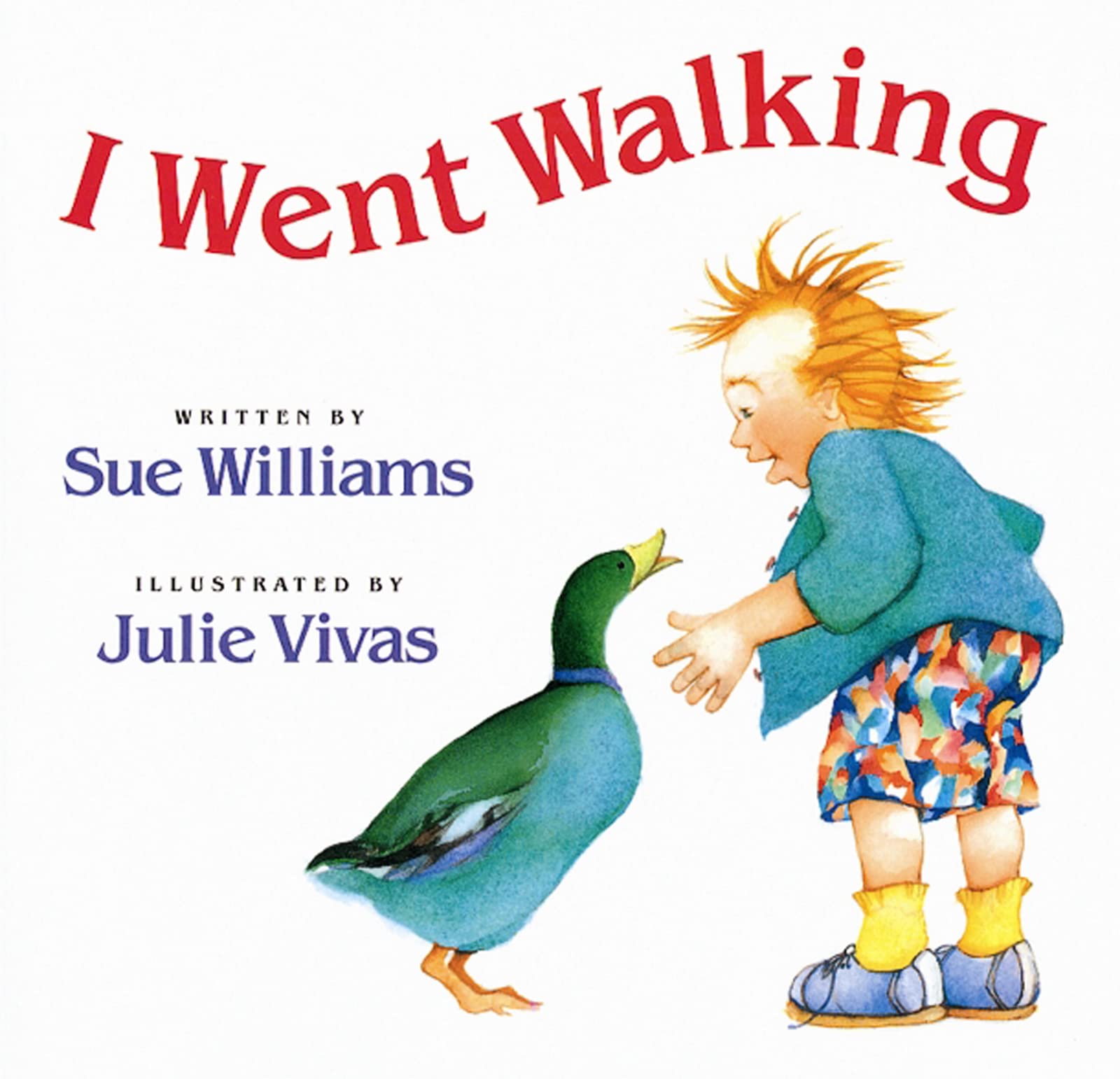 I Went Walking Board Book - Interactive Toddler Storybook for Early Learning & Reading | Perfect for Bedtime, Storytime & Preschool Education
