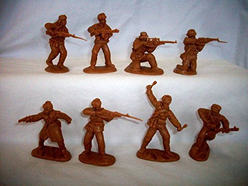 Korean War Chinese Infantry Toy Soldiers - 54mm (1:32 Scale) Classic Military Collectibles - Perfect for History Enthusiasts & Wargaming Scenes