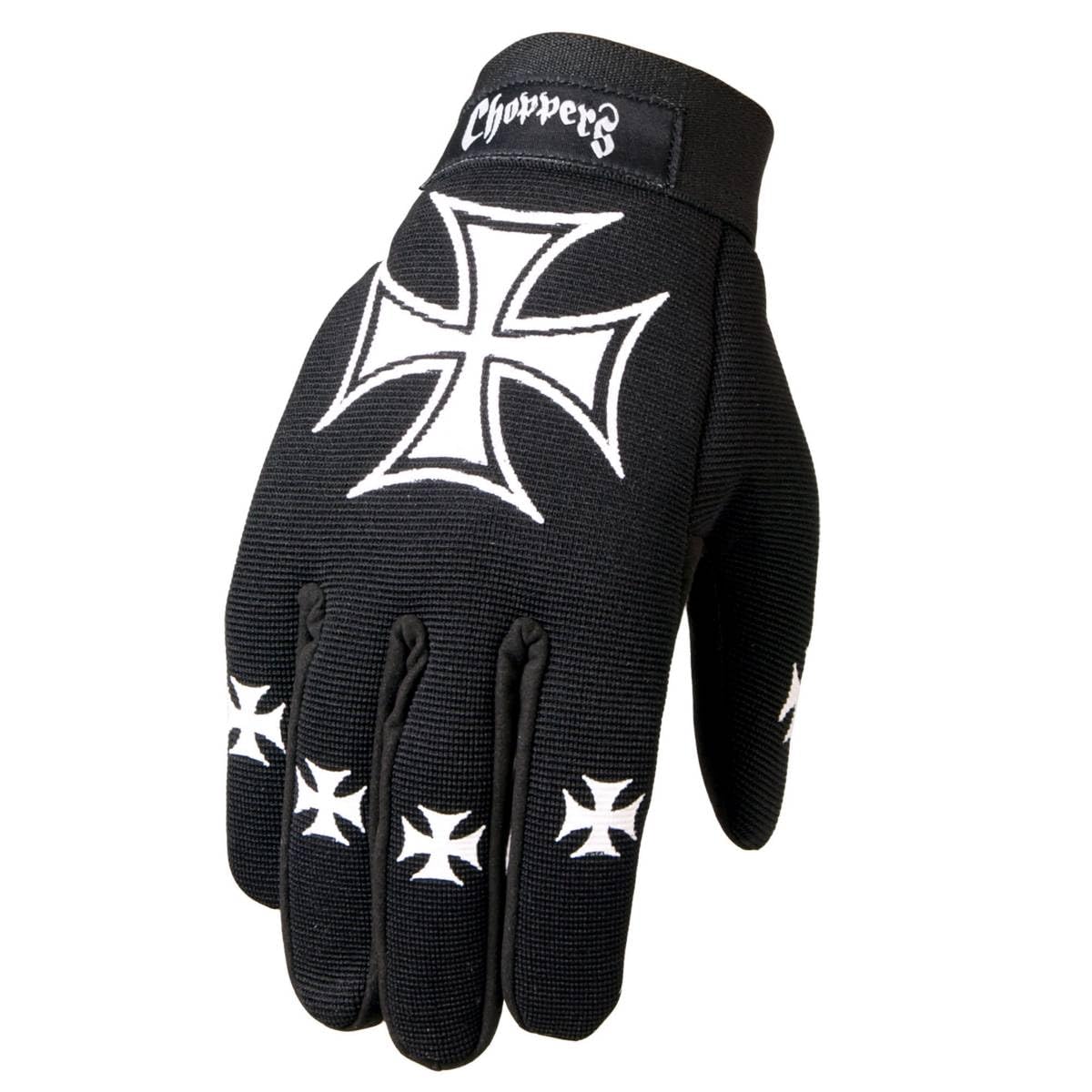 Hot Leathers Choppers Mechanic Gloves - Durable Motorcycle Riding Gloves for Men & Women - Perfect for Biking, DIY Repairs & Outdoor Work