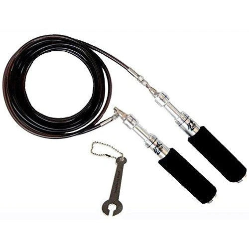 Buddy Lee Aero Speed Jump Rope - Professional Adjustable Skipping Rope for Fitness, Boxing & Cross Training - Perfect for Home Workouts, Gym & Cardio Exercises