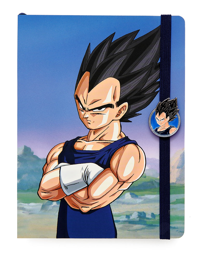 Dragon Ball Z Vegeta Enamel Charm Bookmark - Anime Collectible Gift for Fans, Reading Accessory for Manga & Books